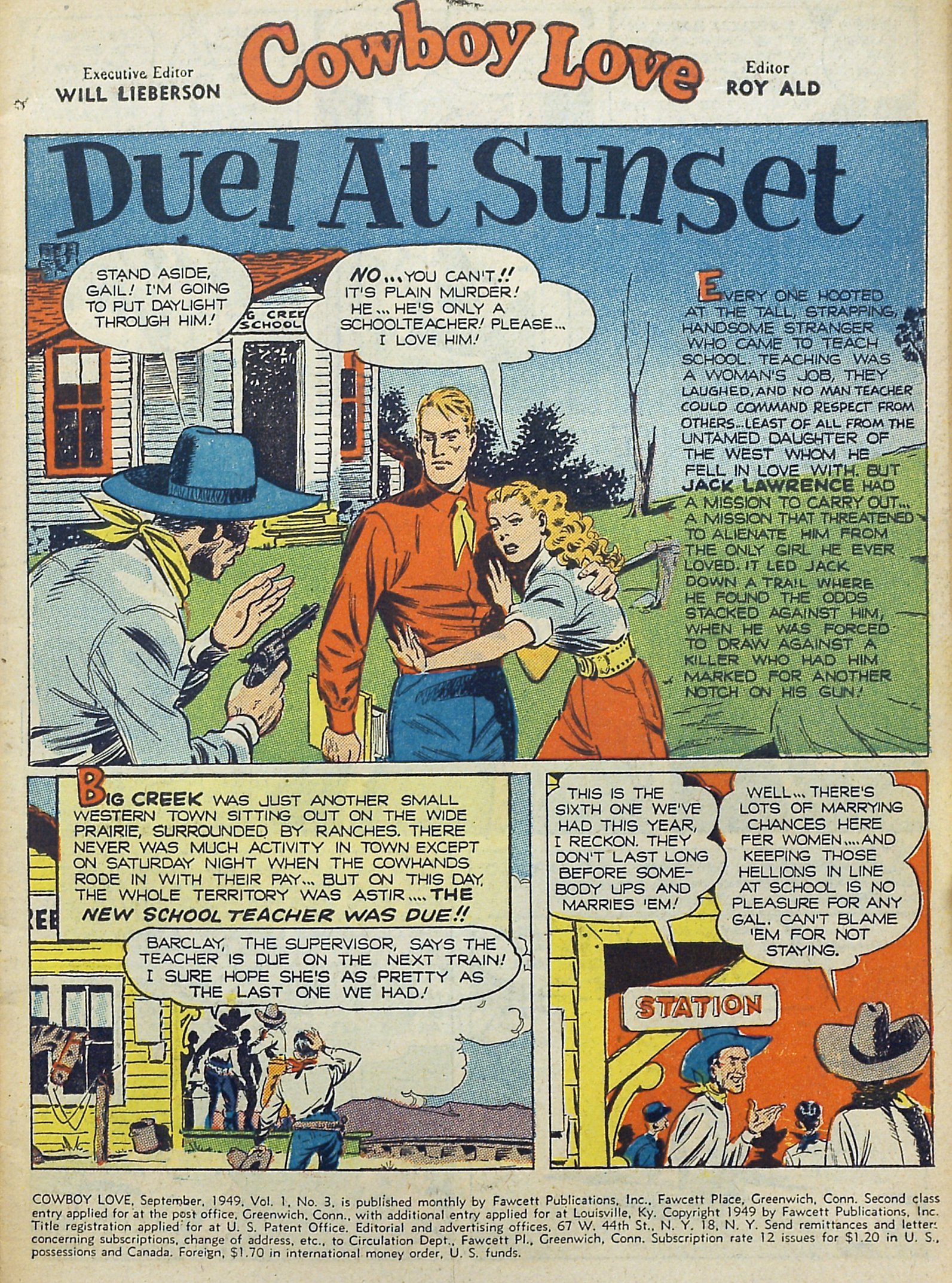 Read online Cowboy Love comic -  Issue #3 - 3