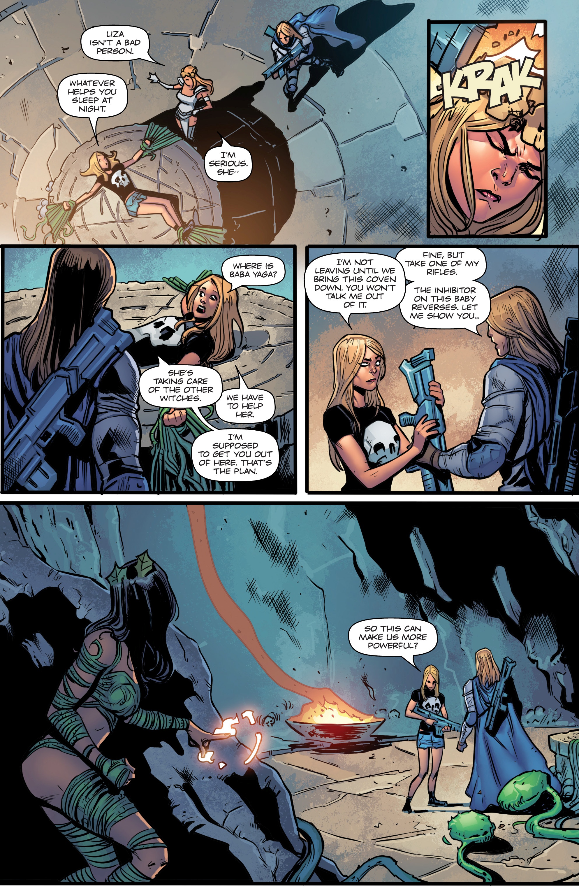 Read online Grimm Fairy Tales presents Coven comic -  Issue #5 - 11