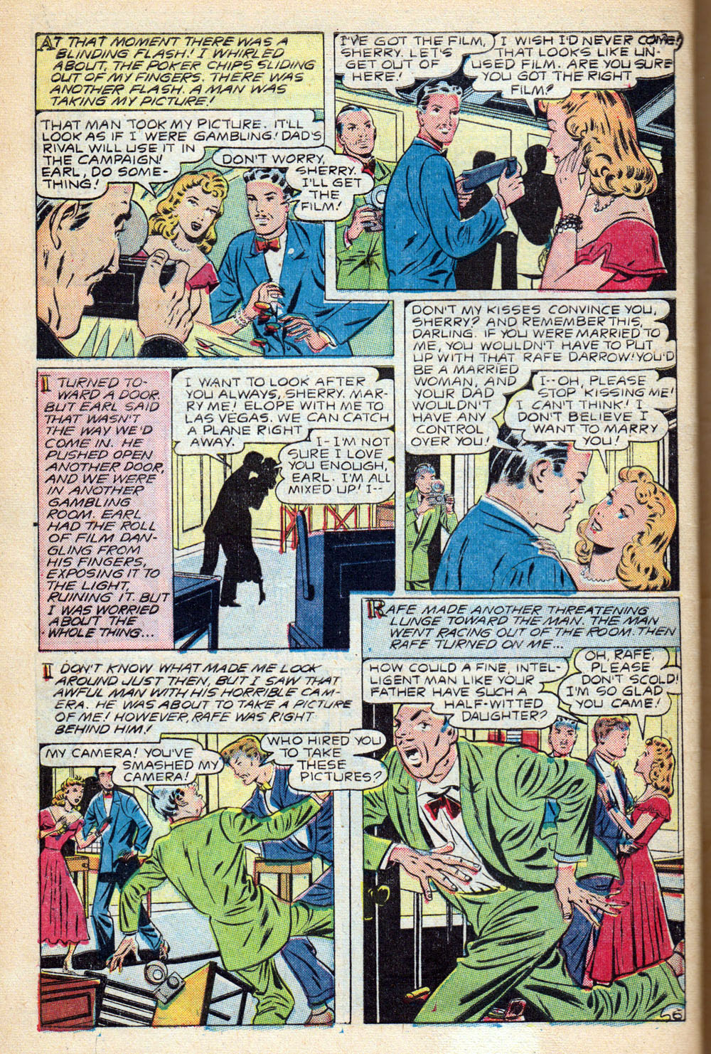 Read online Glamorous Romances comic -  Issue #44 - 48