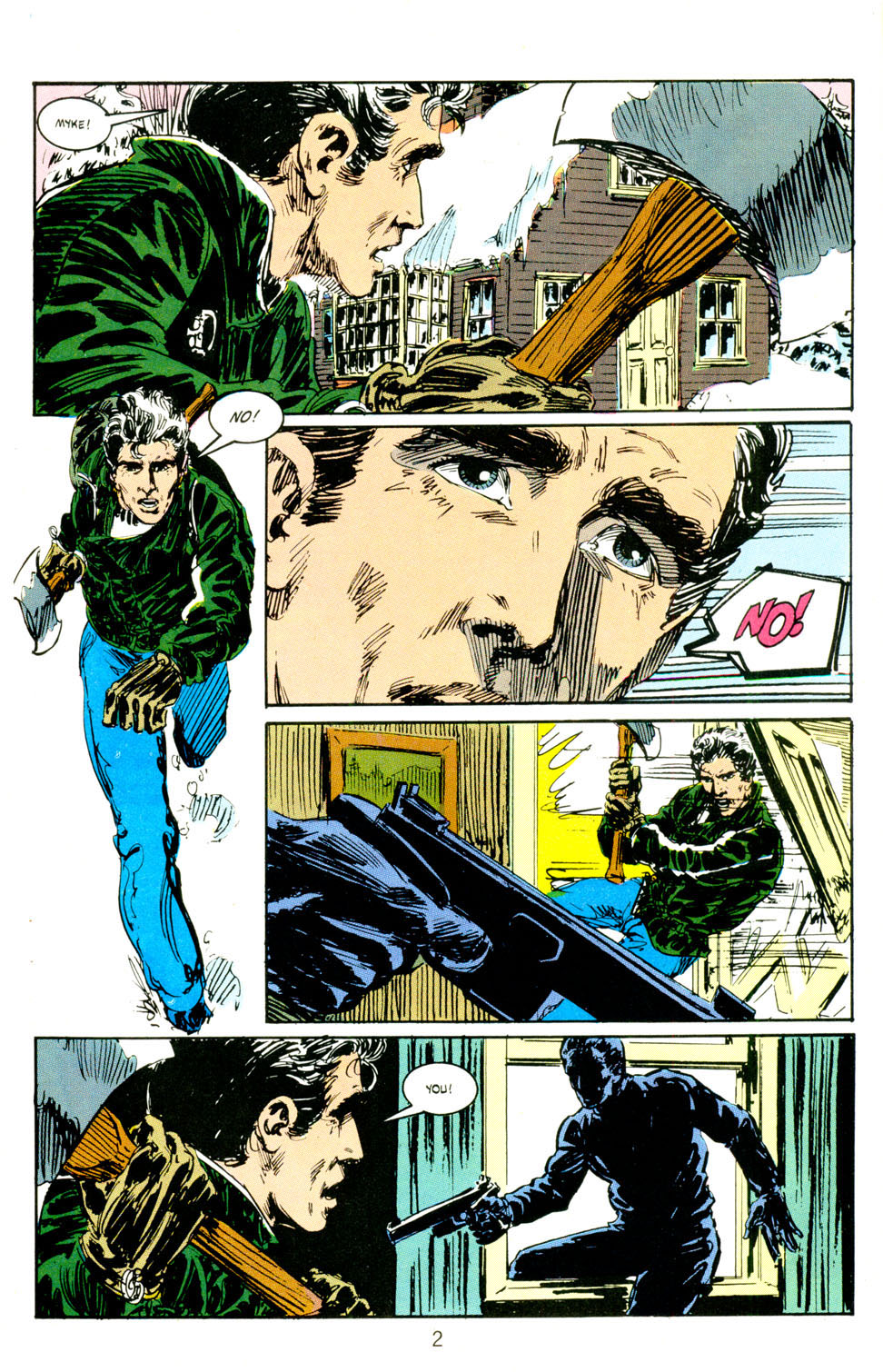 Read online Jon Sable, Freelance comic -  Issue #28 - 4