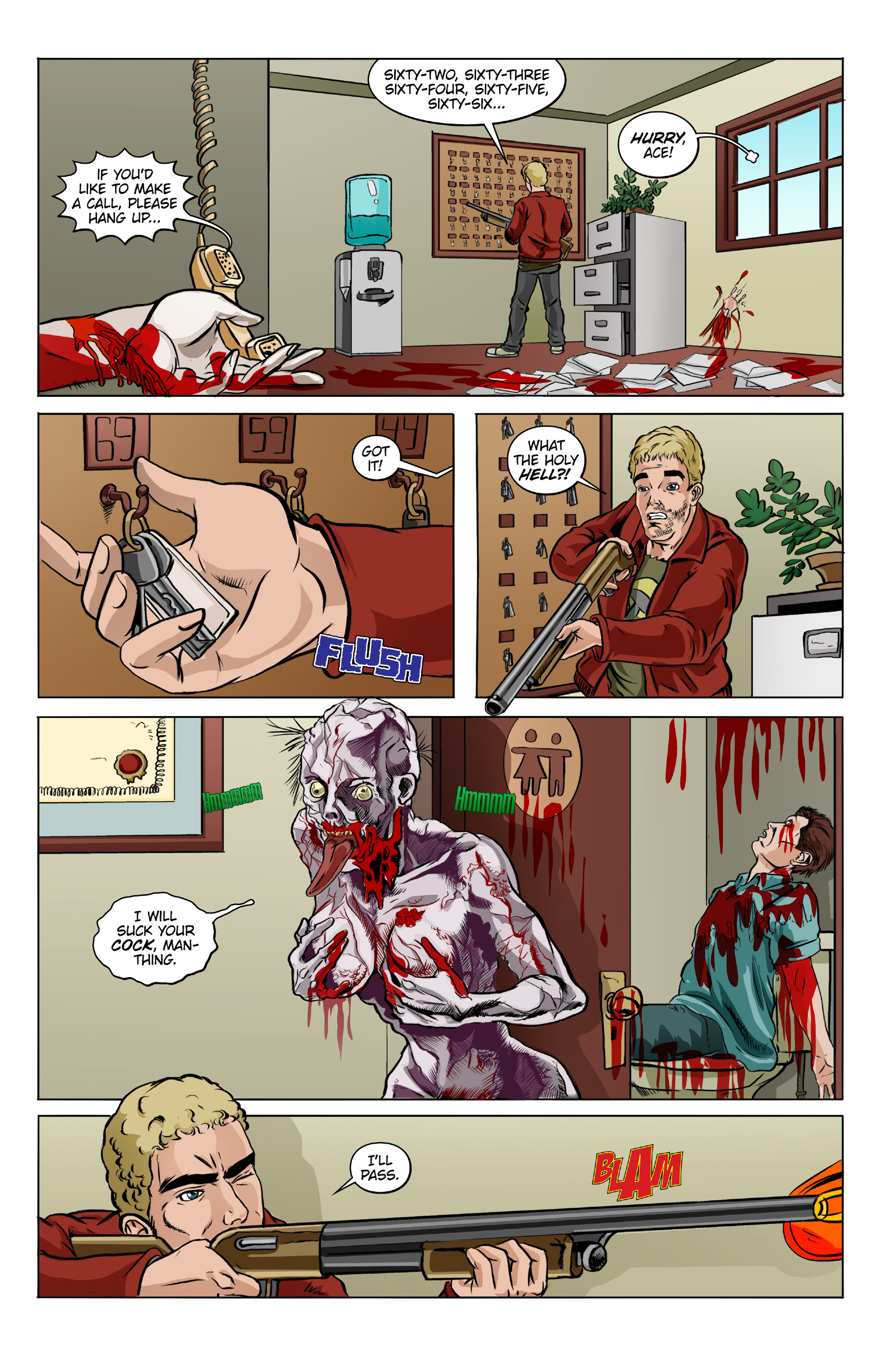 Read online Lesbian Zombies from Outer Space comic -  Issue #3 - 24