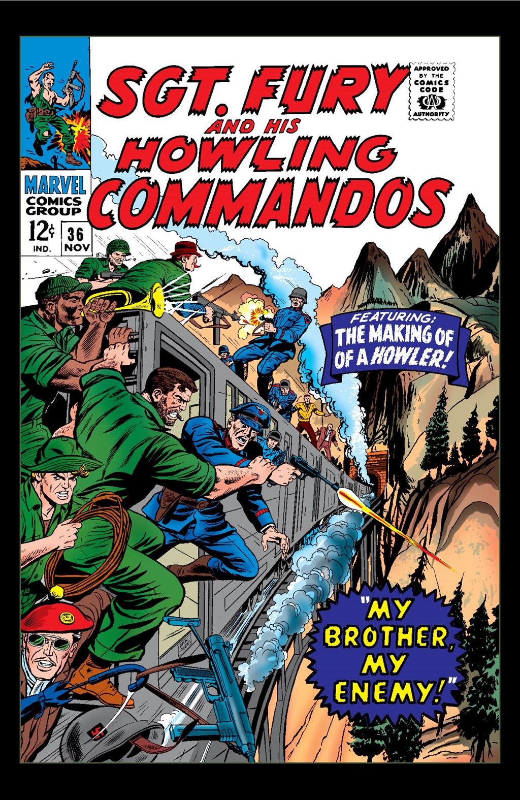 Read online Sgt. Fury Epic Collection: The Howling Commandos comic -  Issue #Sgt. Fury Epic Collection Berlin Breakout (Part 4) - 89