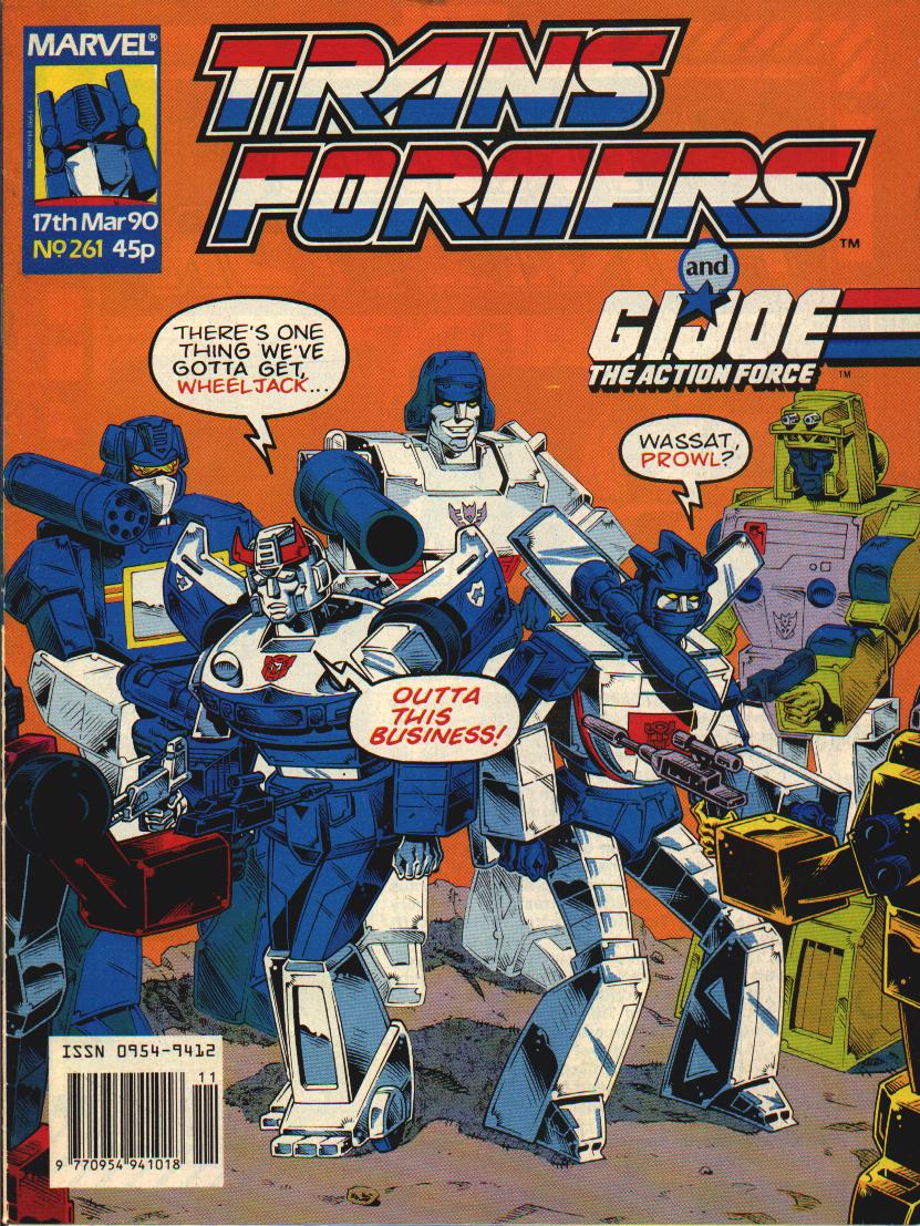 Read online The Transformers (UK) comic -  Issue #261 - 1