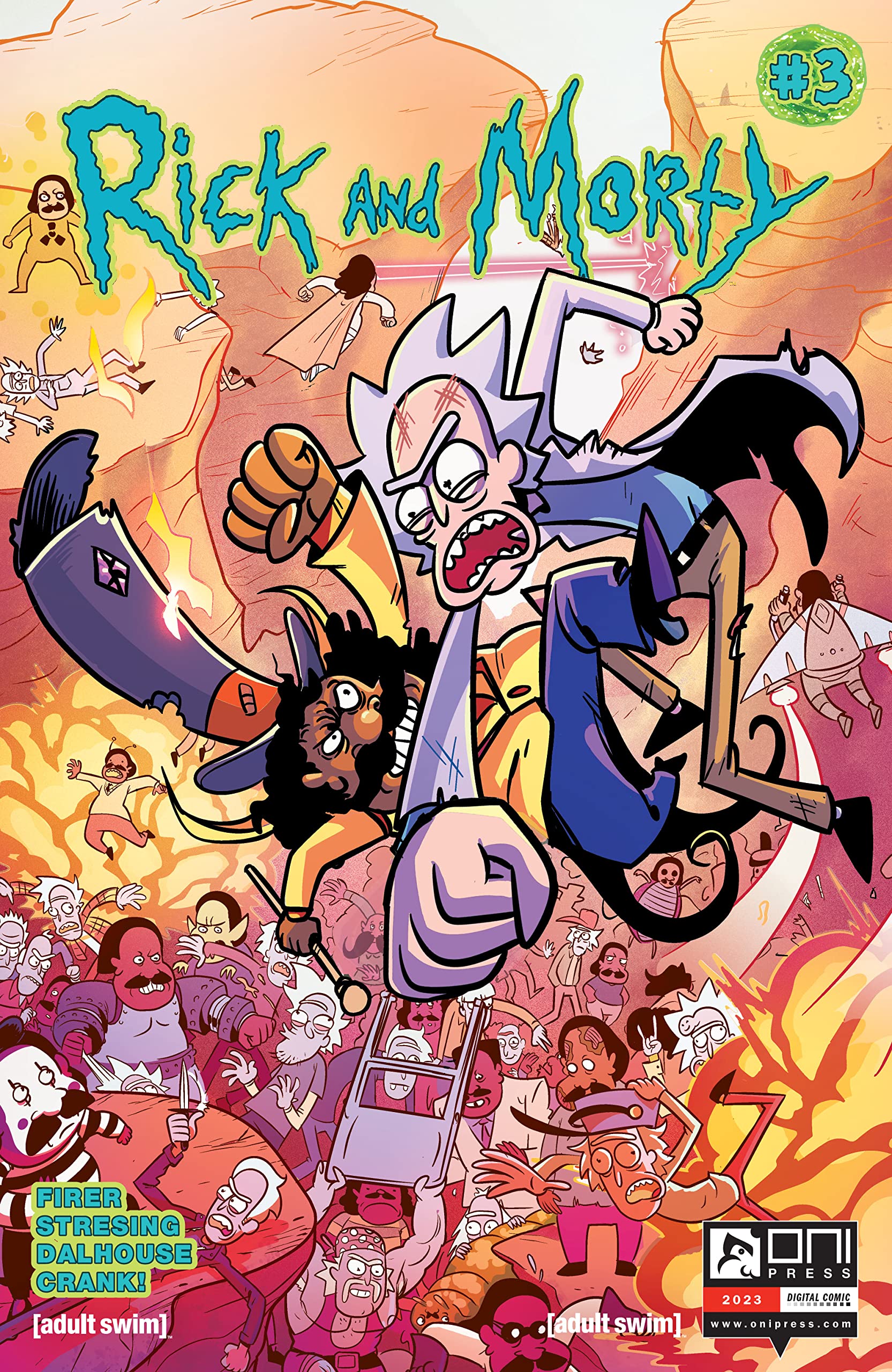 Read online Rick and Morty (2023) comic -  Issue #3 - 1