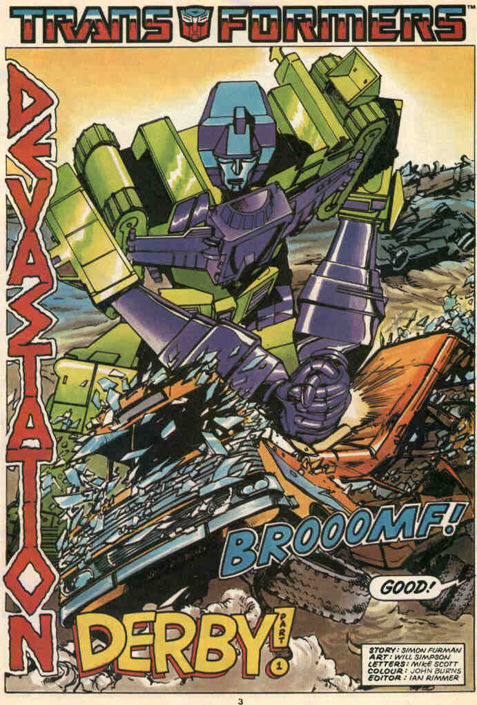 Read online The Transformers (UK) comic -  Issue #61 - 2