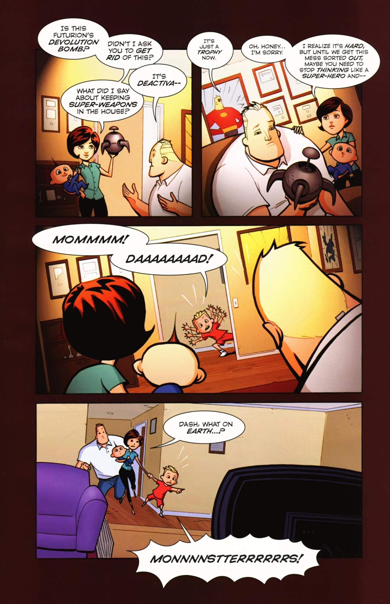 Read online The Incredibles: Family Matters comic -  Issue #3 - 8