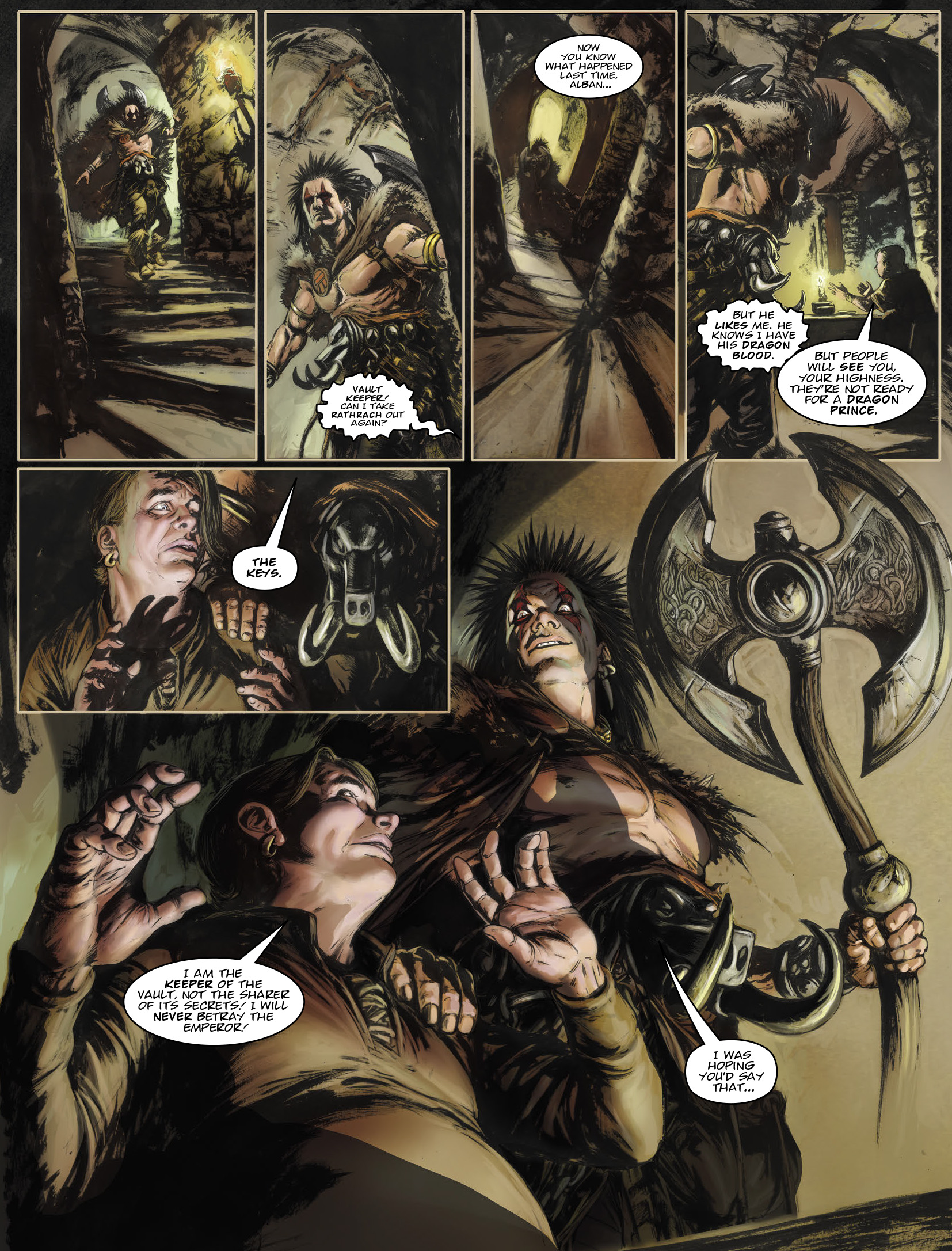 Read online Sláine comic -  Issue # TPB 19 - 51