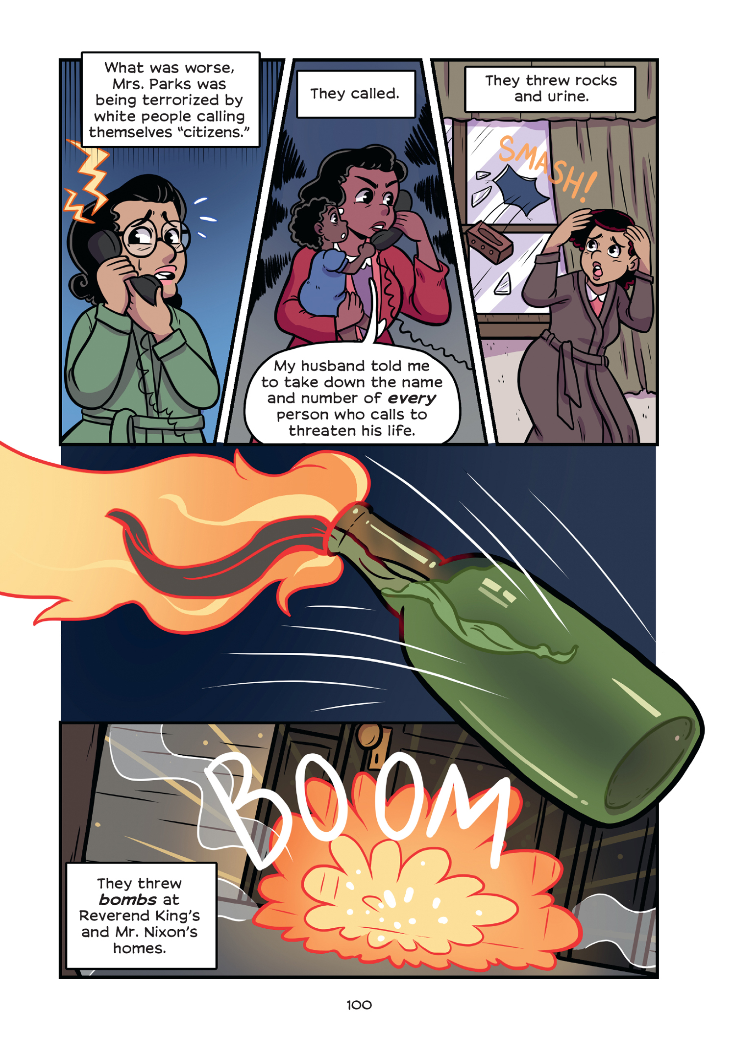 Read online History Comics comic -  Issue # Rosa Parks & Claudette Colvin - Civil Rights Heroes - 105
