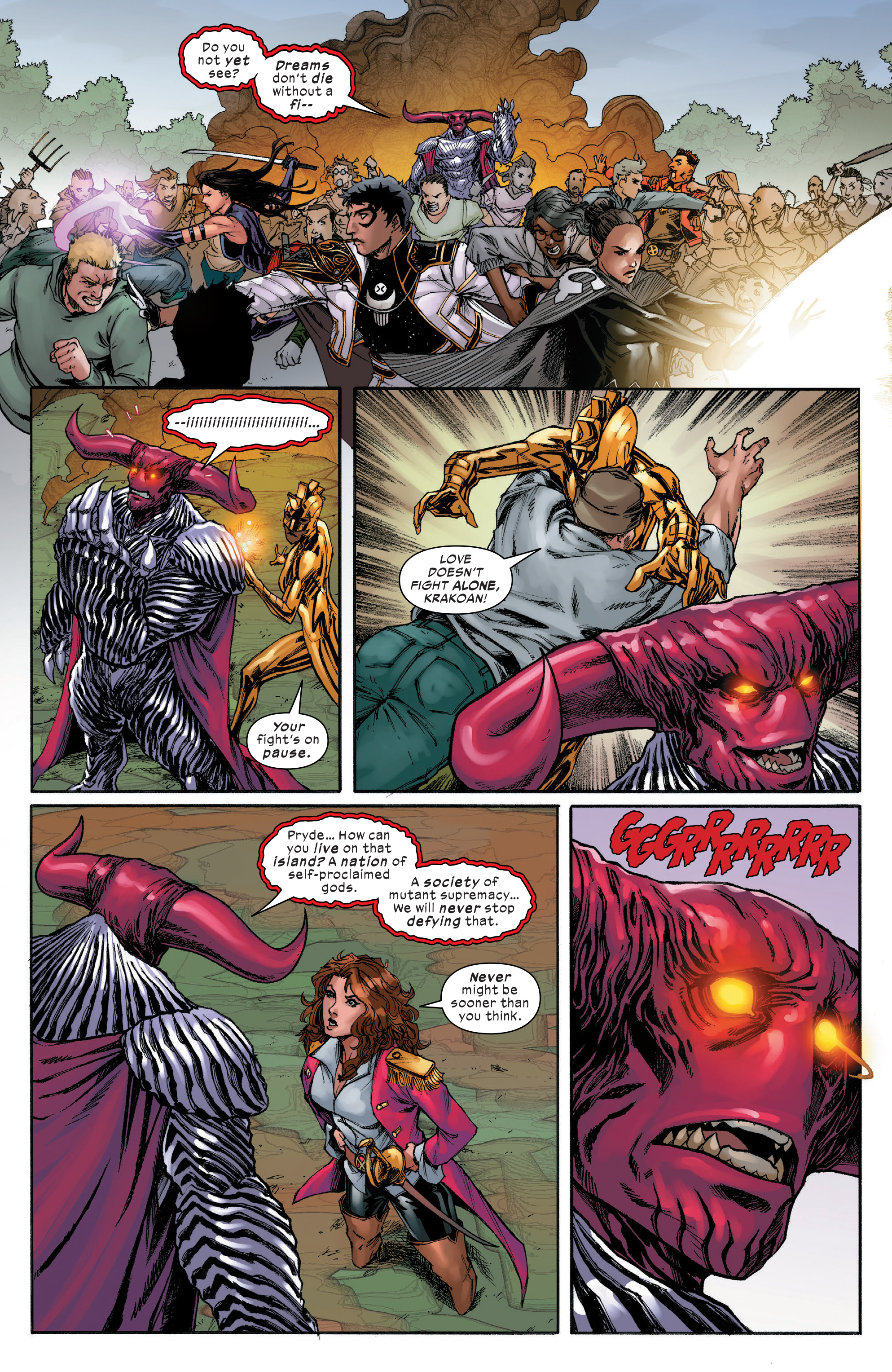 Read online Trials Of X comic -  Issue # TPB 12 - 130