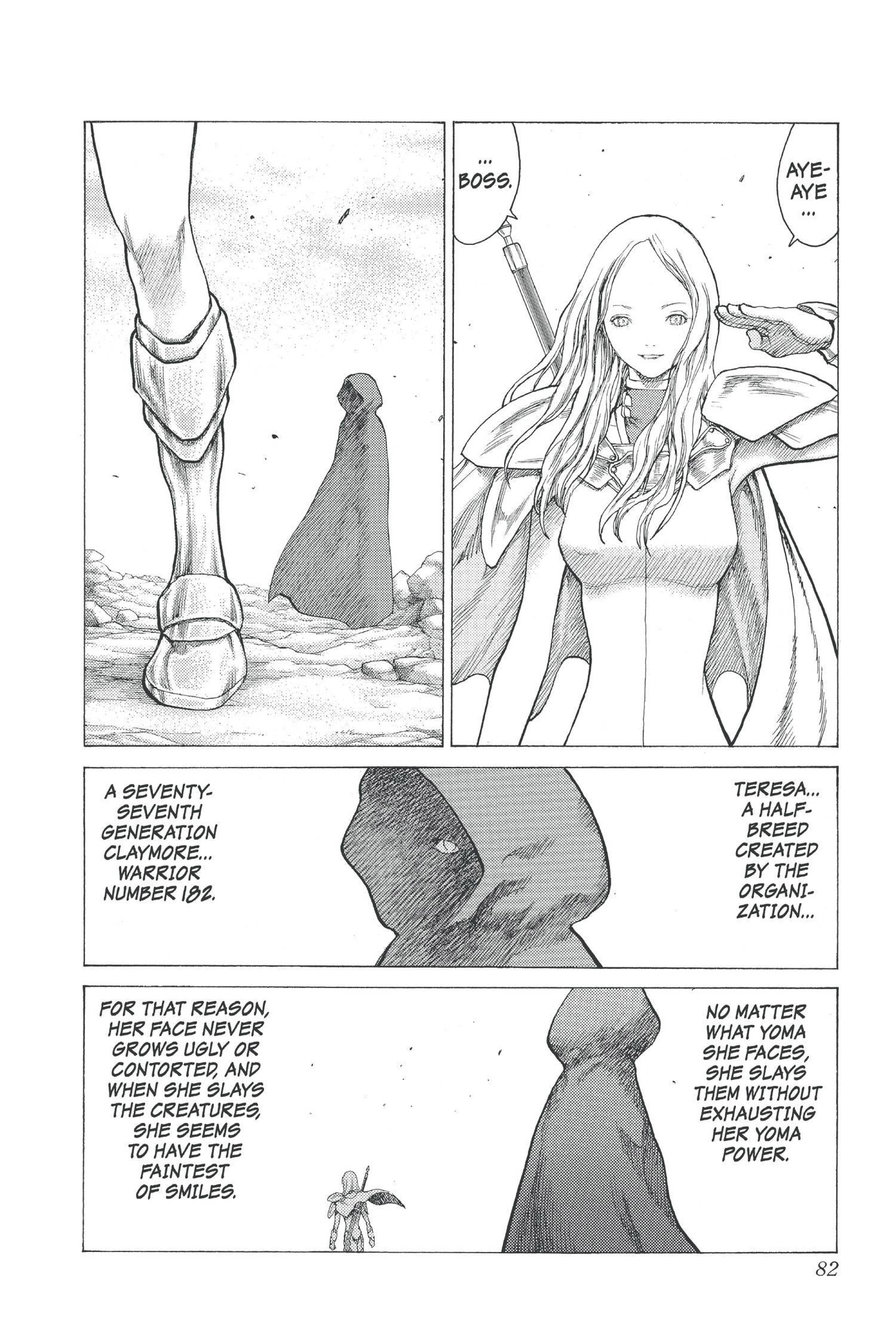 Read online Claymore comic -  Issue #3 - 77