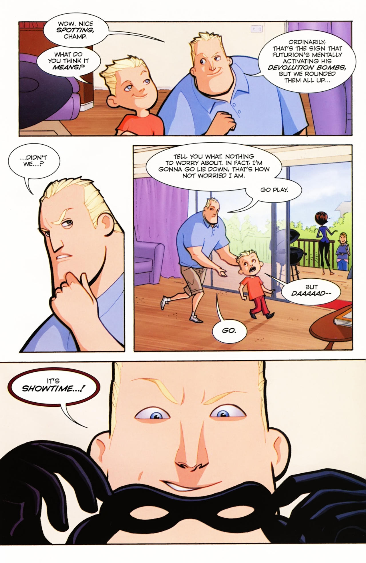 Read online The Incredibles: Family Matters comic -  Issue #1 - 19