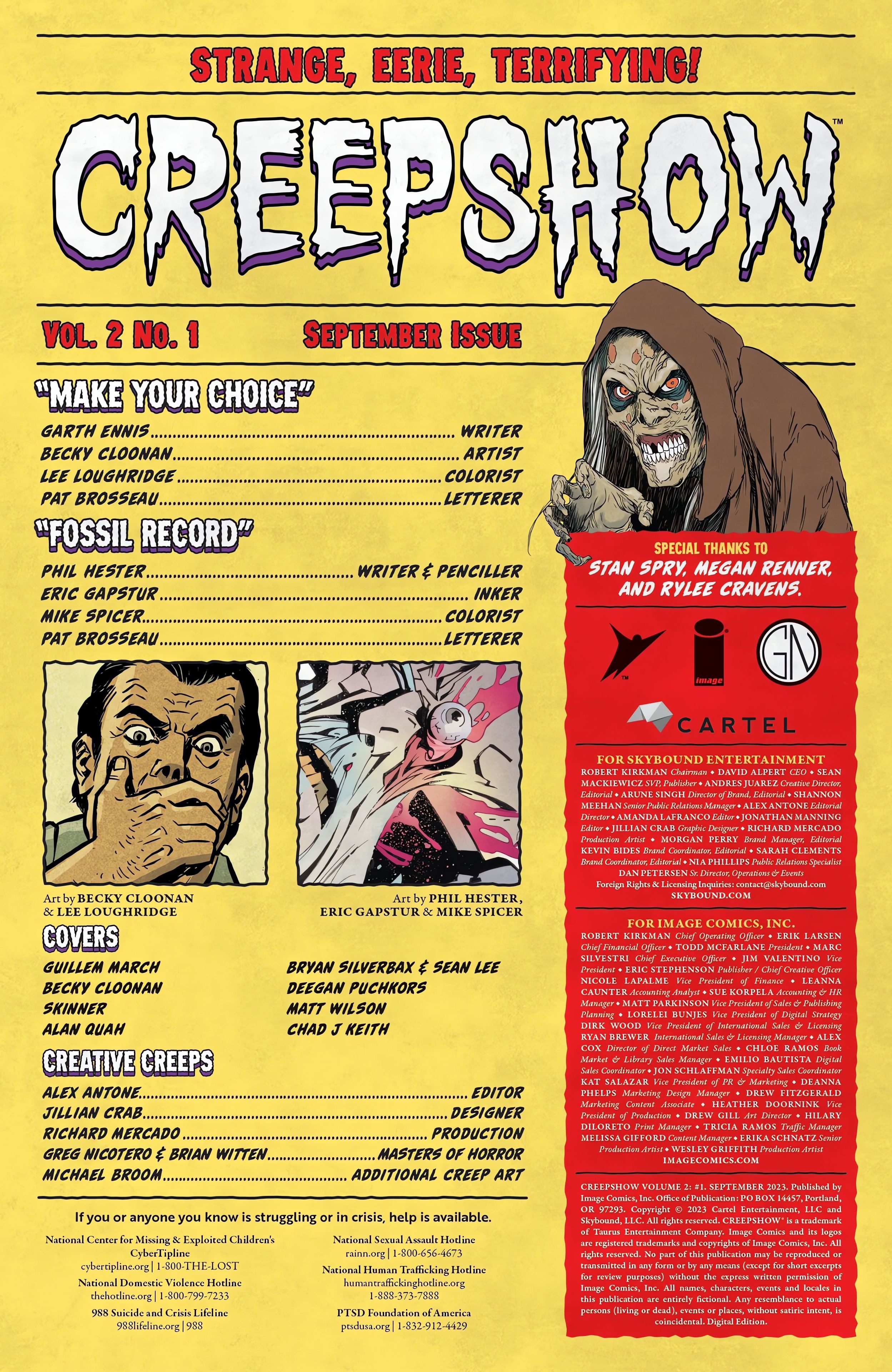 Read online Creepshow (2023) comic -  Issue #1 - 2