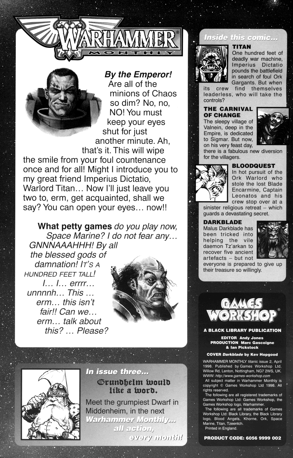 Read online Warhammer Monthly comic -  Issue #2 - 2