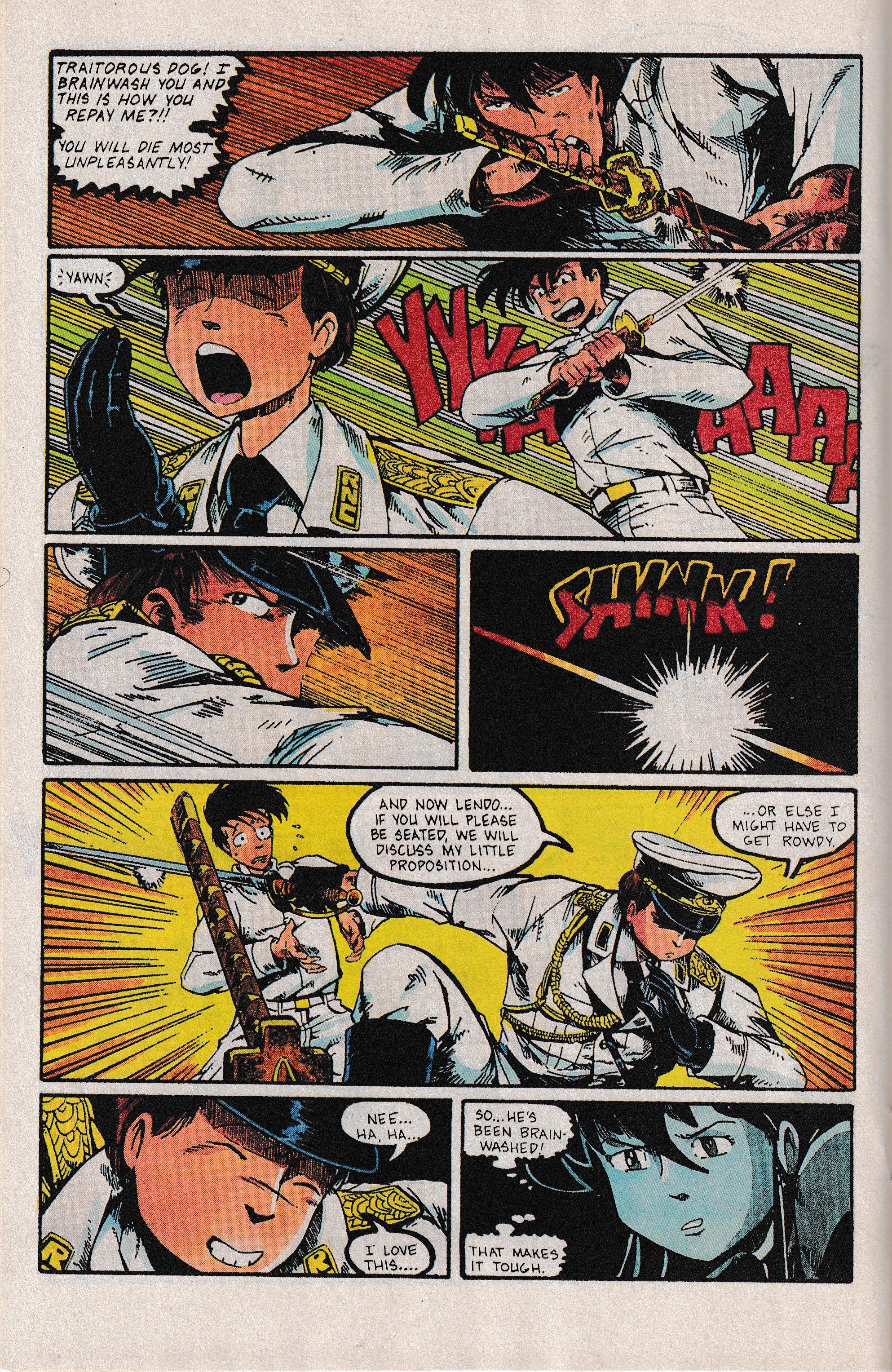 Read online Ninja High School In Color comic -  Issue #3 - 22