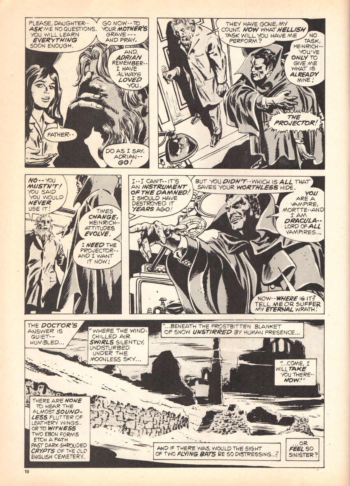 Read online Dracula Lives (1974) comic -  Issue #15 - 10