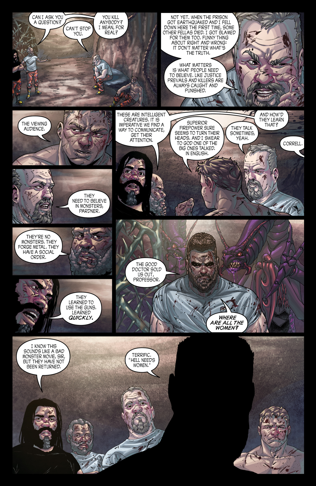 Read online John Carpenter's Tales of Science Fiction: HELL comic -  Issue #7 - 12