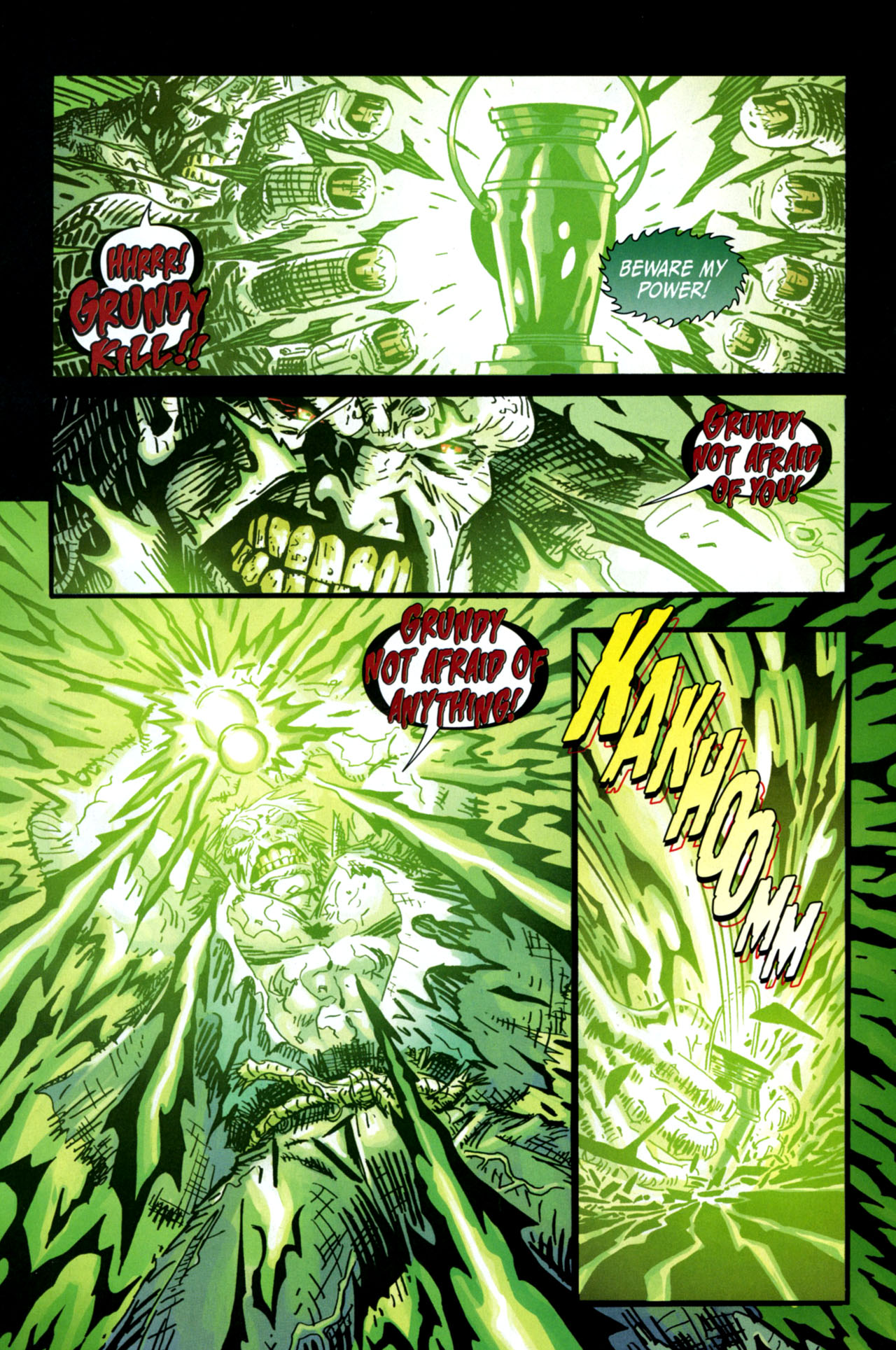 Read online Solomon Grundy comic -  Issue #4 - 5