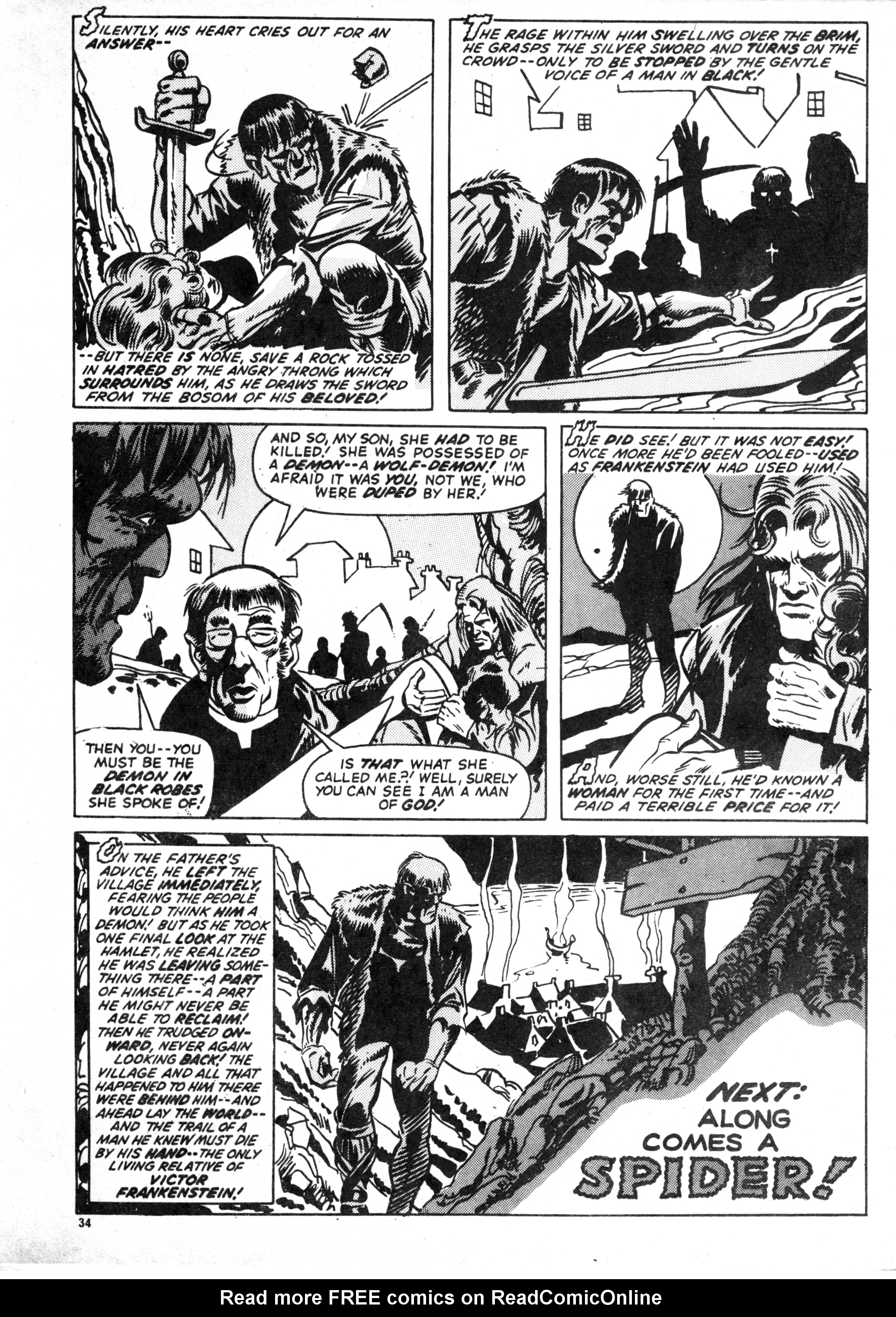 Read online Dracula Lives (1974) comic -  Issue #10 - 34