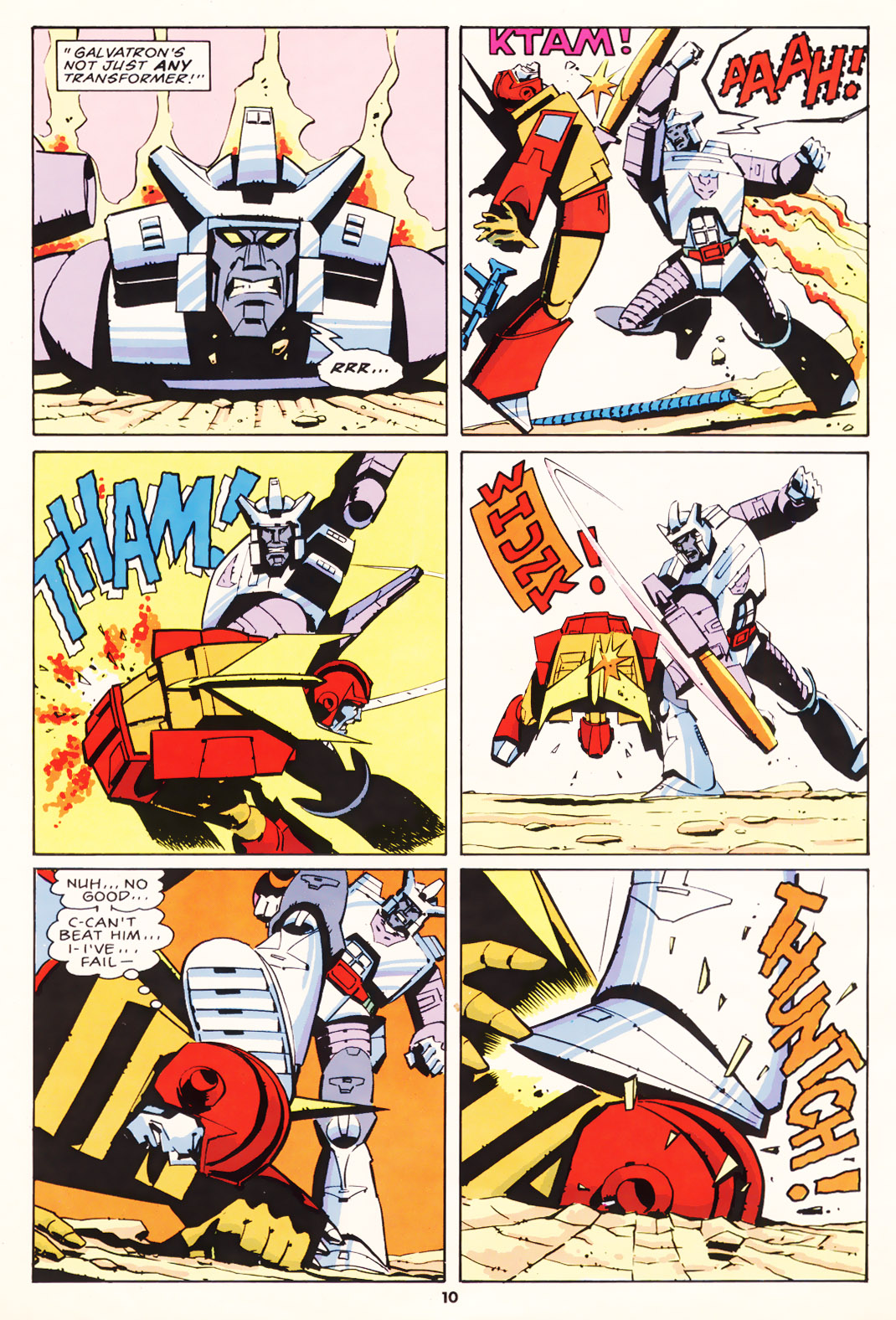 Read online The Transformers (UK) comic -  Issue #120 - 9