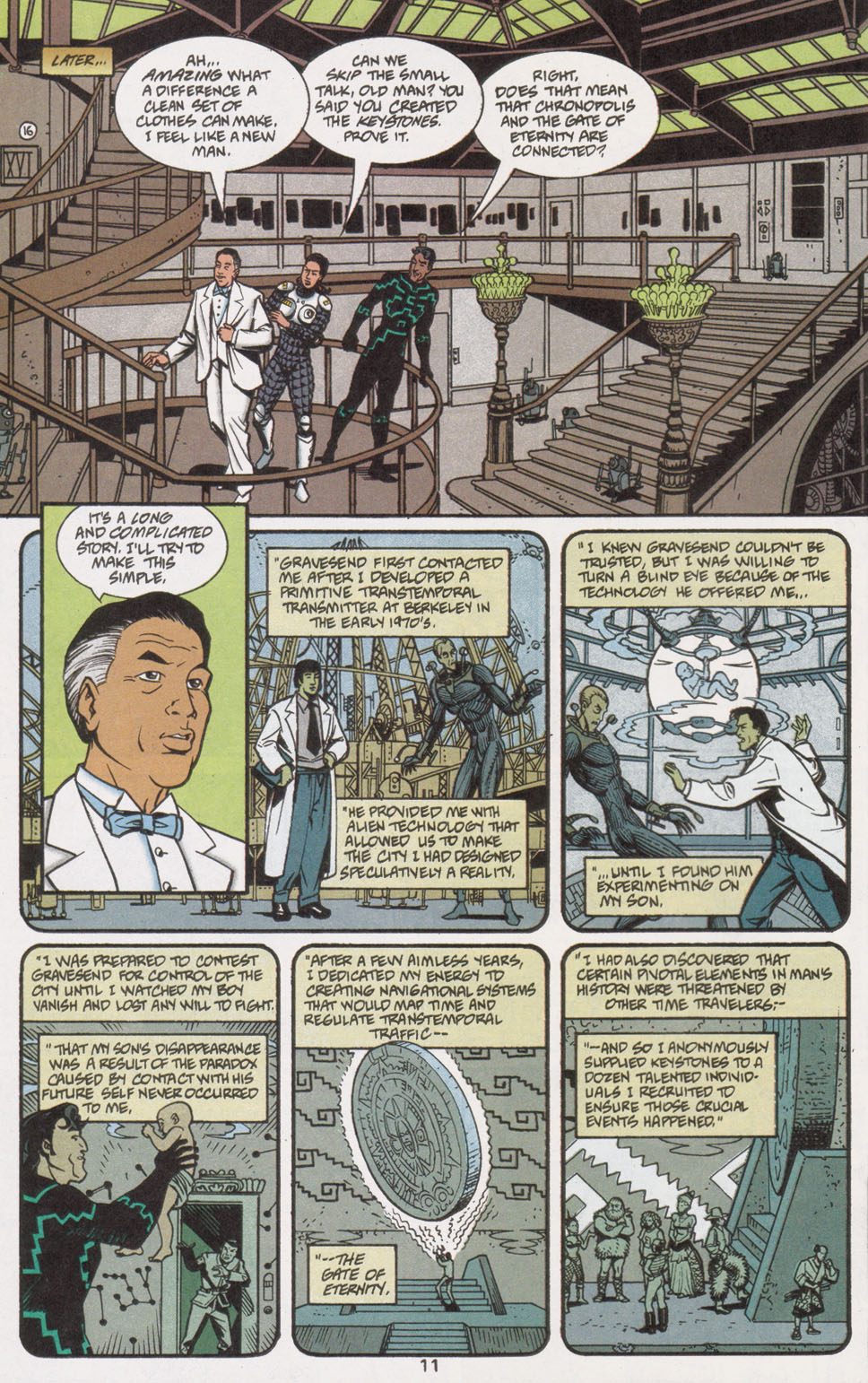Read online Chronos comic -  Issue #11 - 12