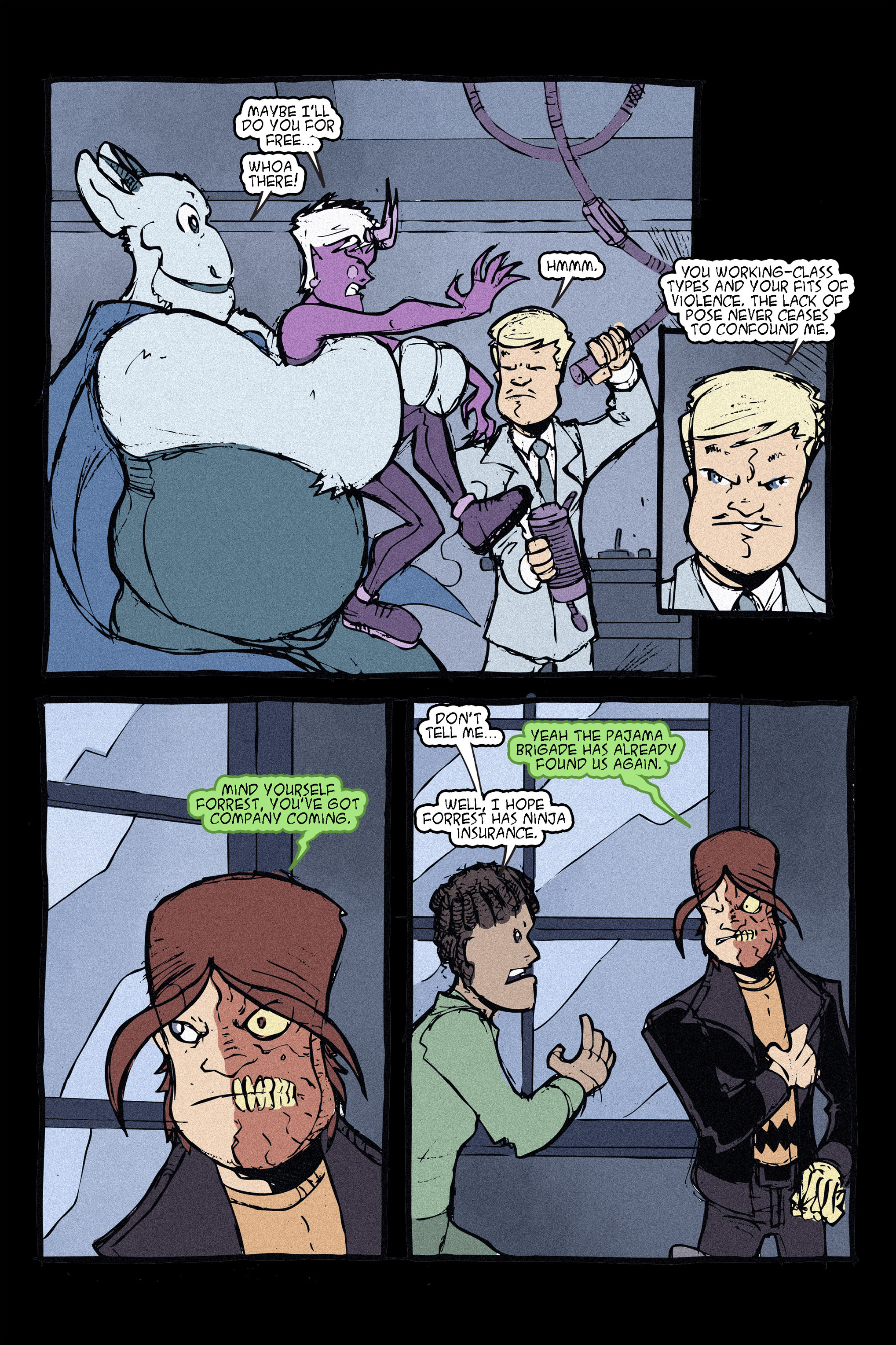 Read online Halloween Man comic -  Issue #6 - 74