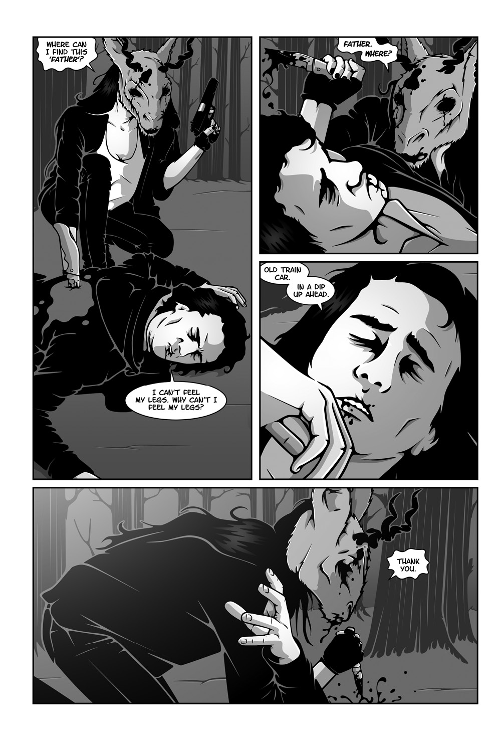 Read online Hollow Girl comic -  Issue #8 - 37