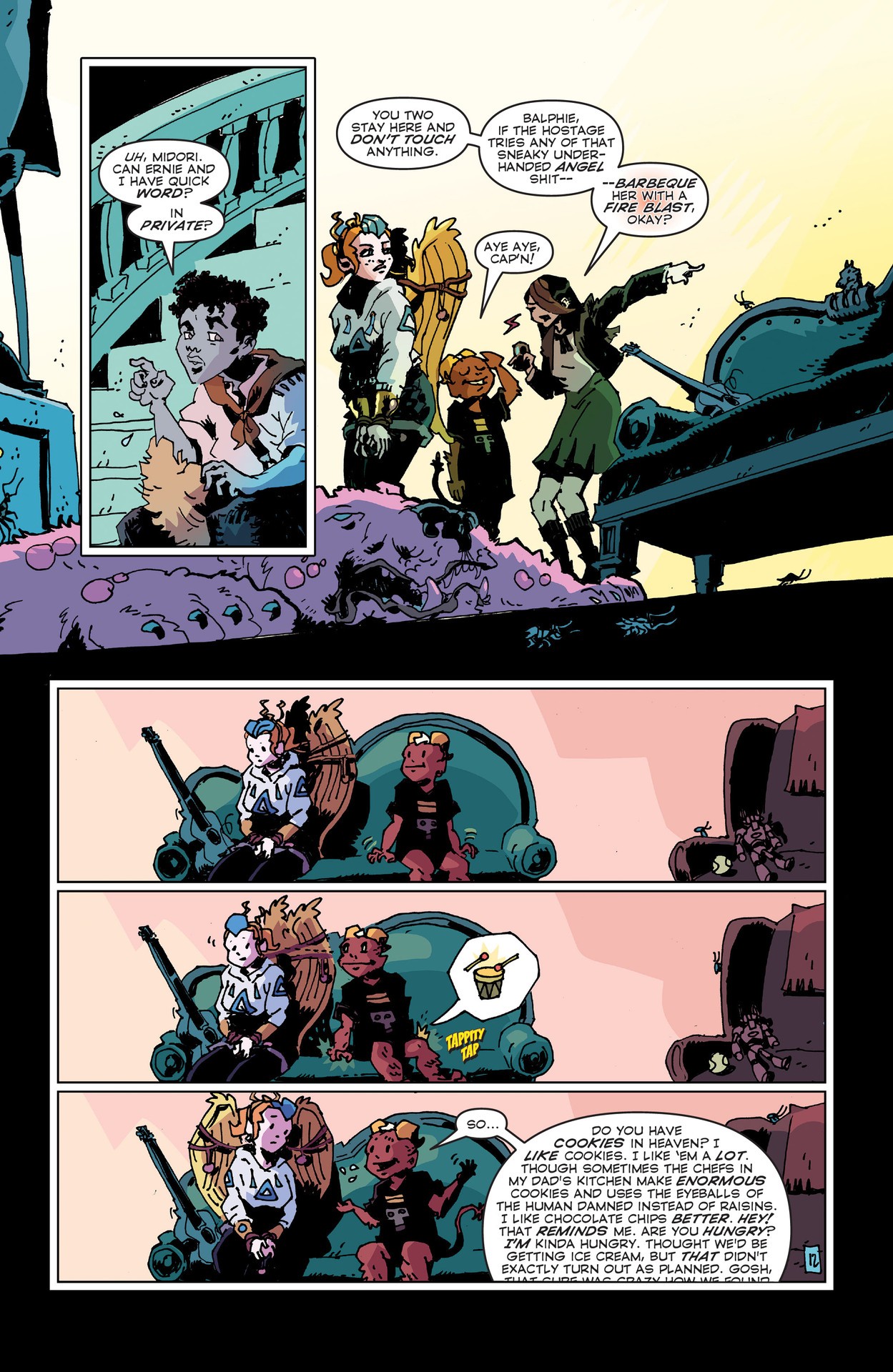 Read online In Hell We Fight! comic -  Issue #2 - 13