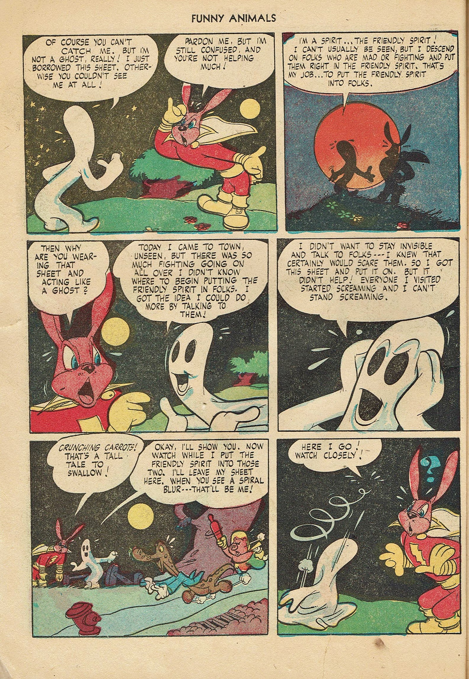Read online Fawcett's Funny Animals comic -  Issue #46 - 10
