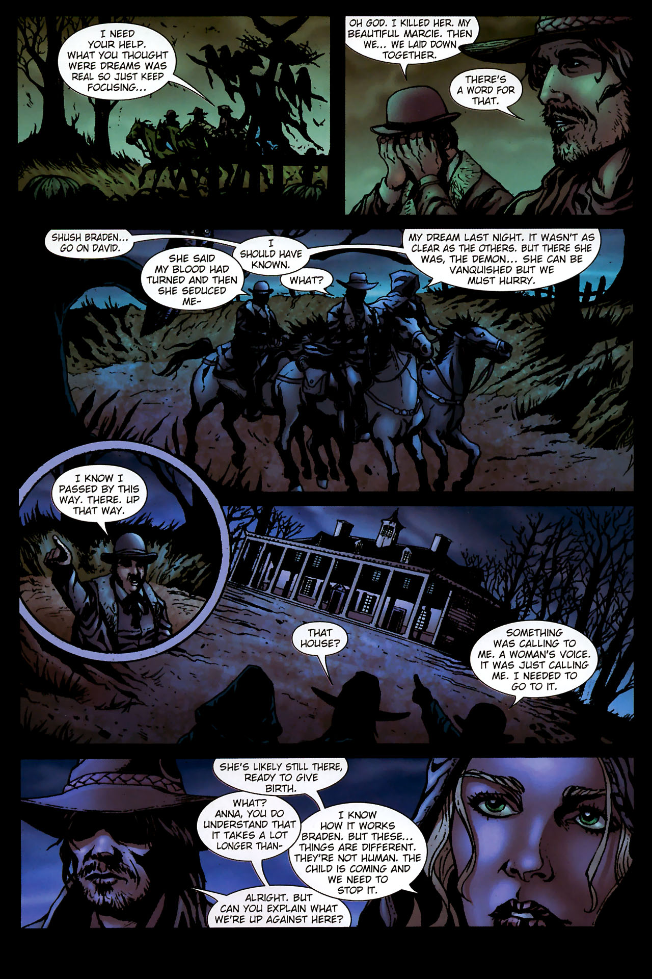 Read online Salem's Daughter comic -  Issue #0 - 14