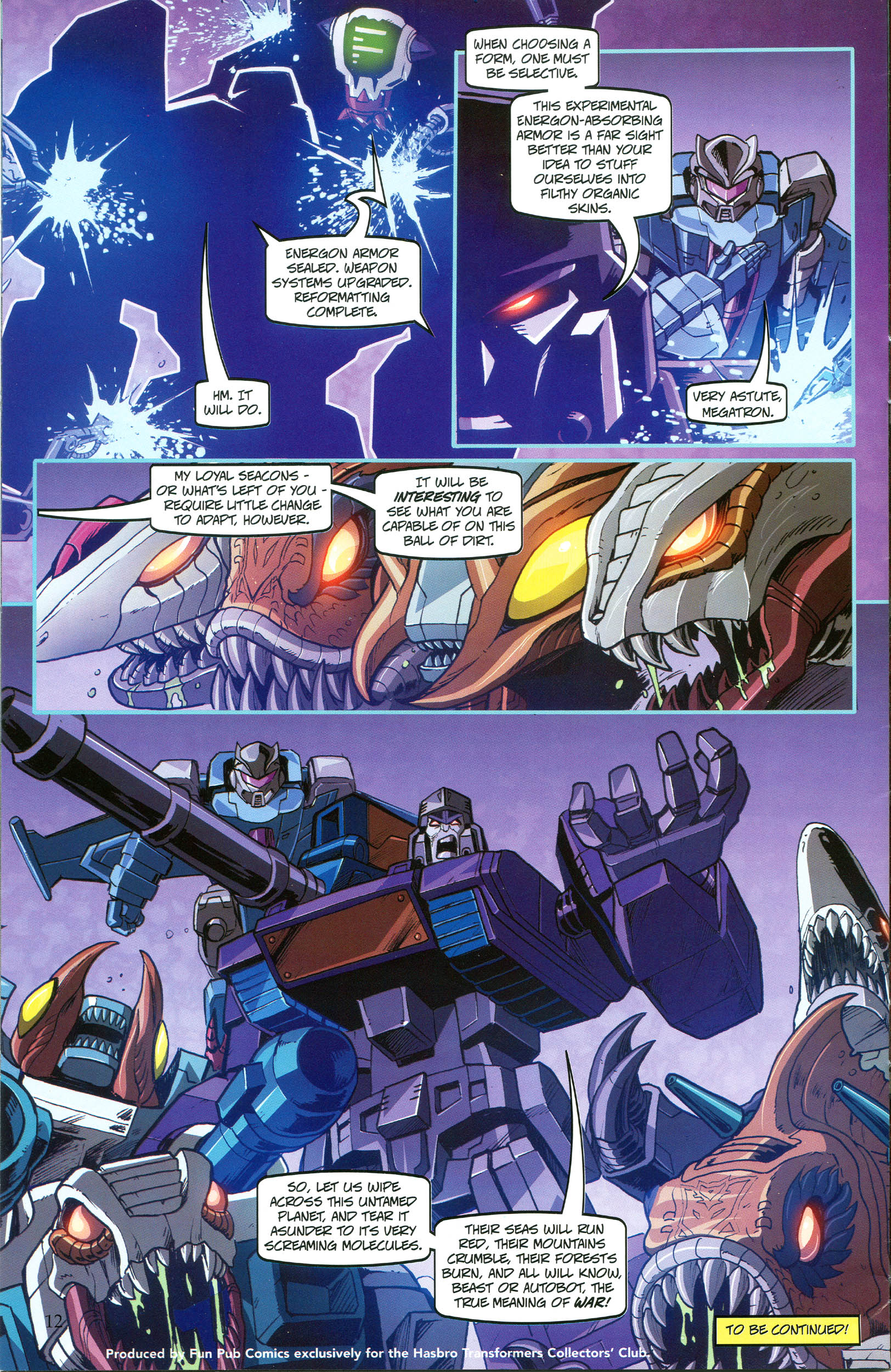 Read online Transformers: Collectors' Club comic -  Issue #49 - 12