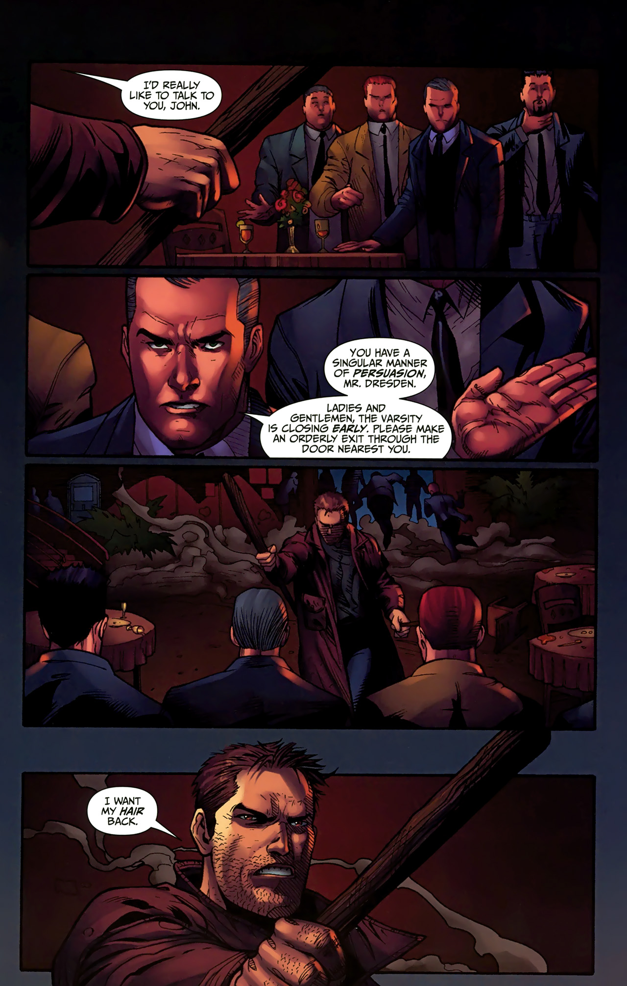 Read online Jim Butcher's The Dresden Files: Storm Front: Volume Two comic -  Issue #1 - 22