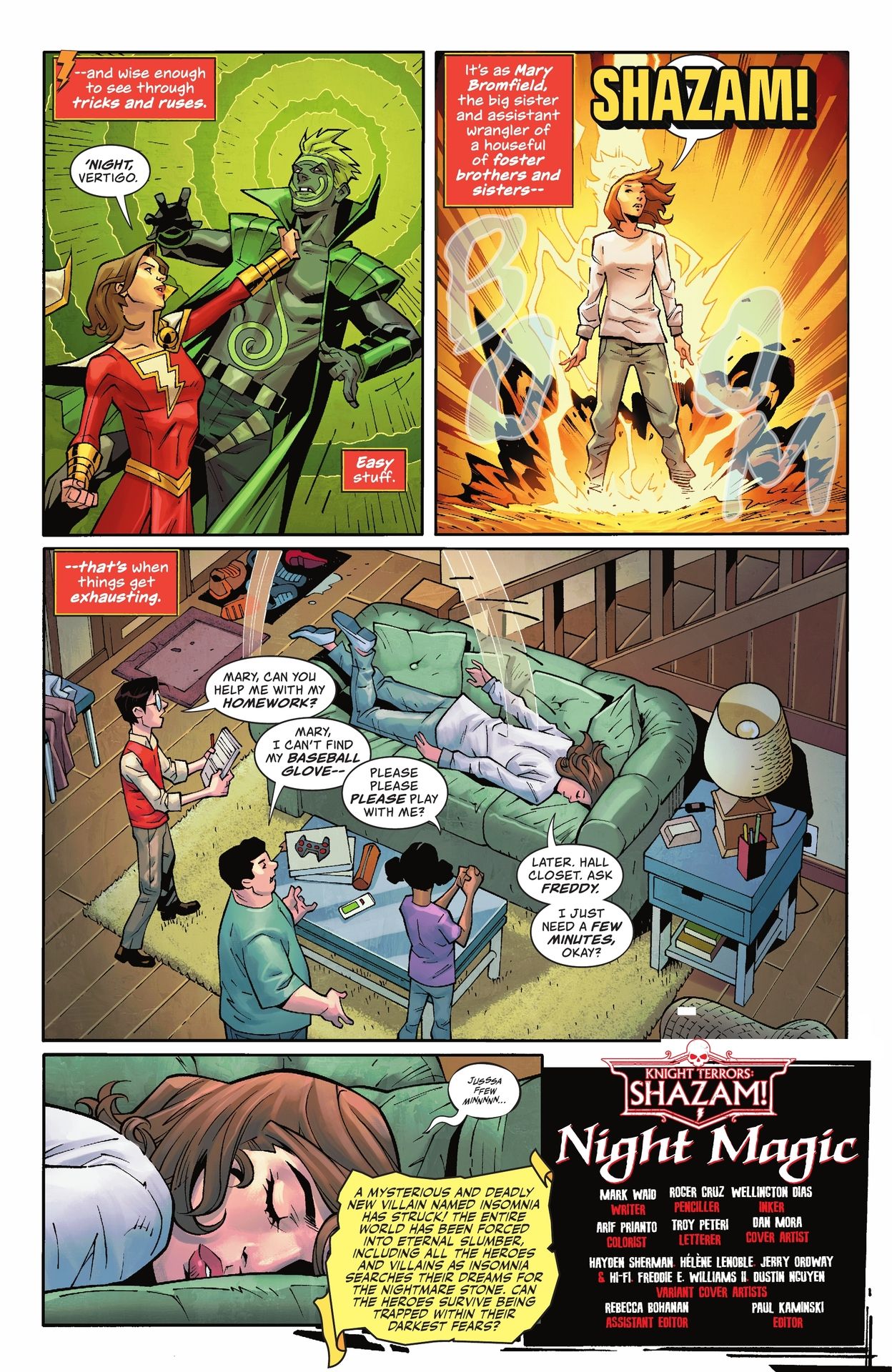 Read online Knight Terrors: Shazam! comic -  Issue #1 - 4