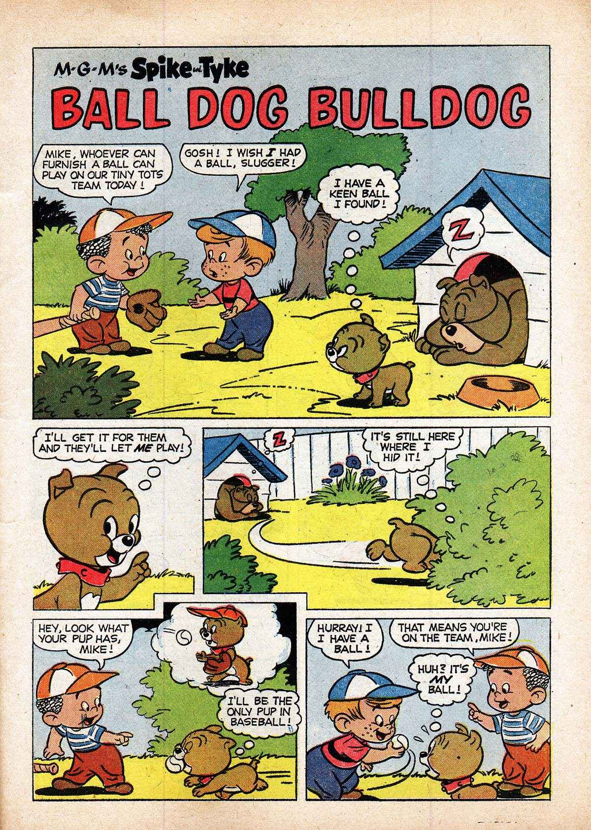 Read online M.G.M's Spike and Tyke comic -  Issue #22 - 27