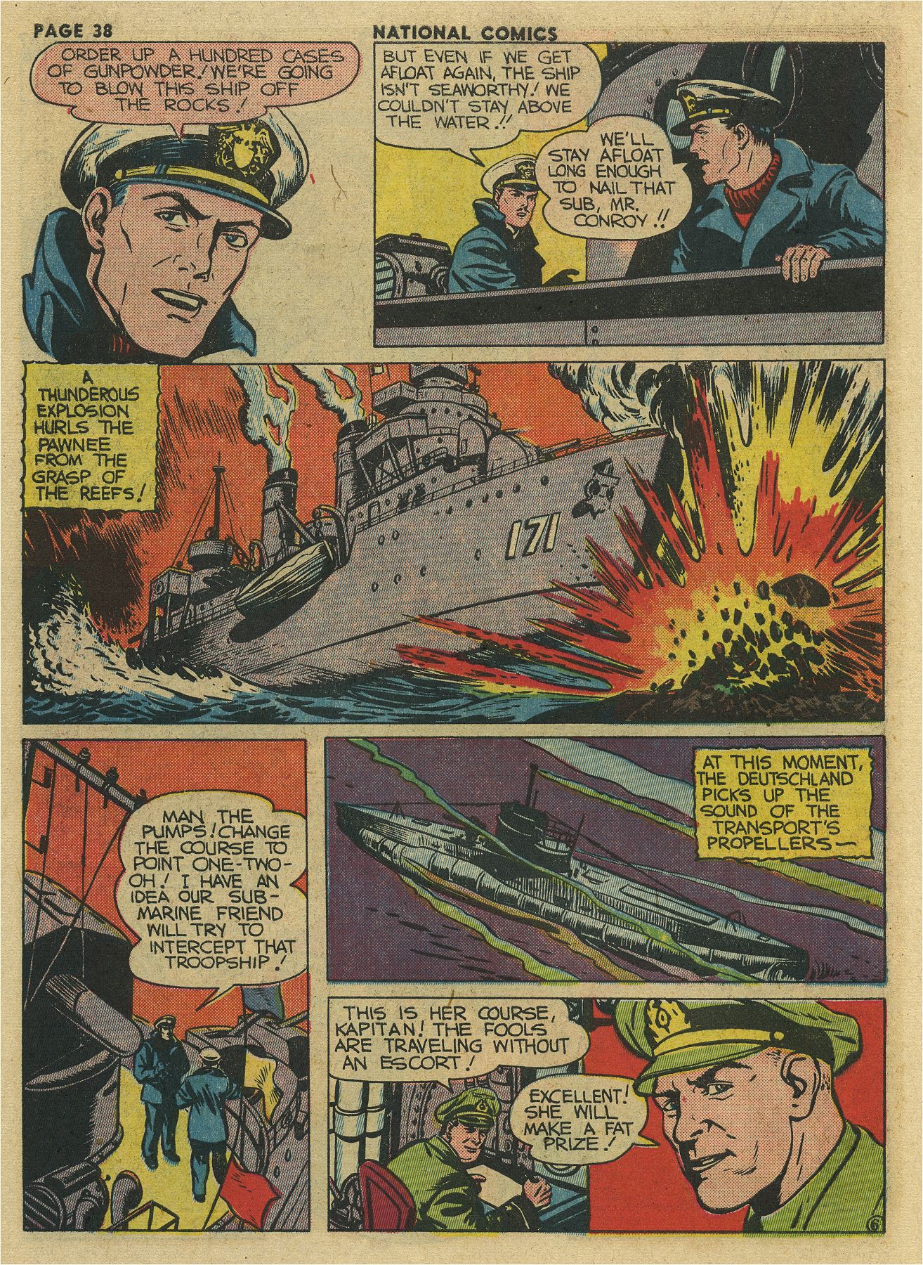 Read online National Comics comic -  Issue #36 - 40