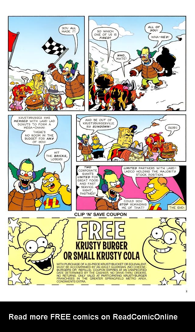 Read online Bongo Comics Free-For-All! comic -  Issue #2009 - 12