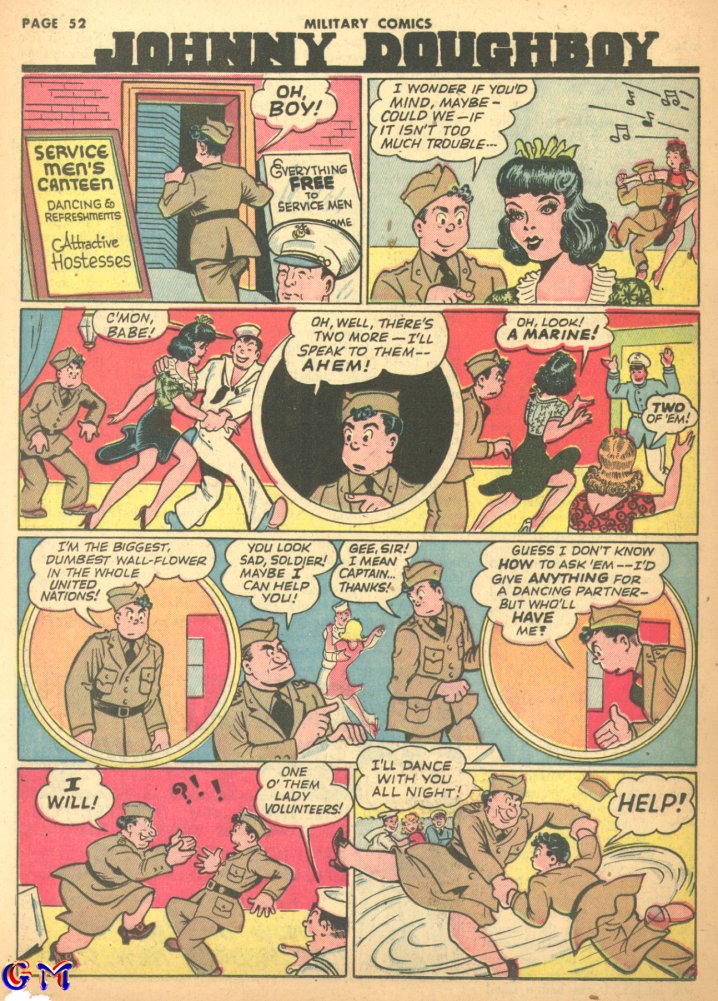 Read online Military Comics comic -  Issue #17 - 54