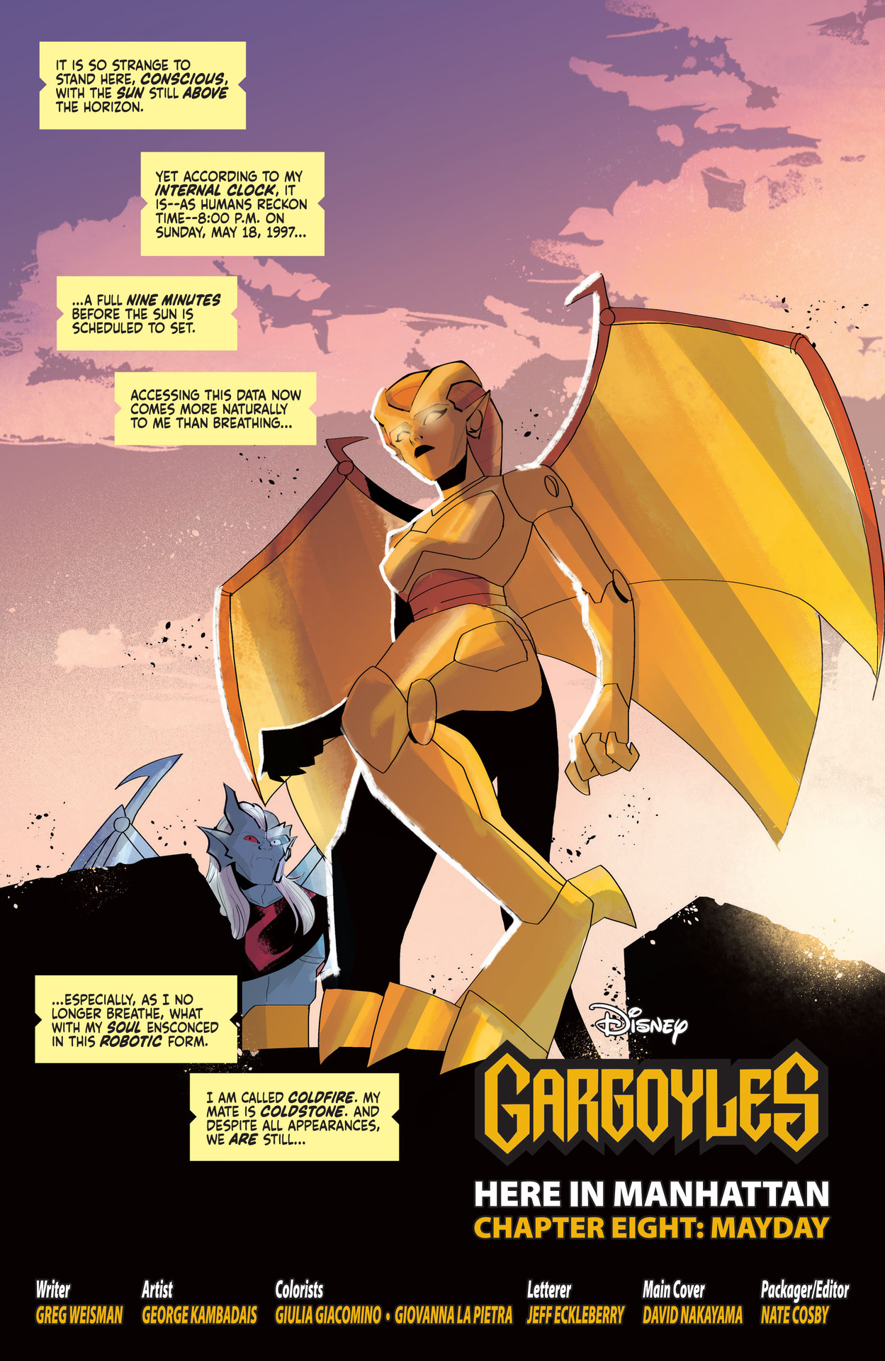 Read online Gargoyles (2022) comic -  Issue #8 - 8