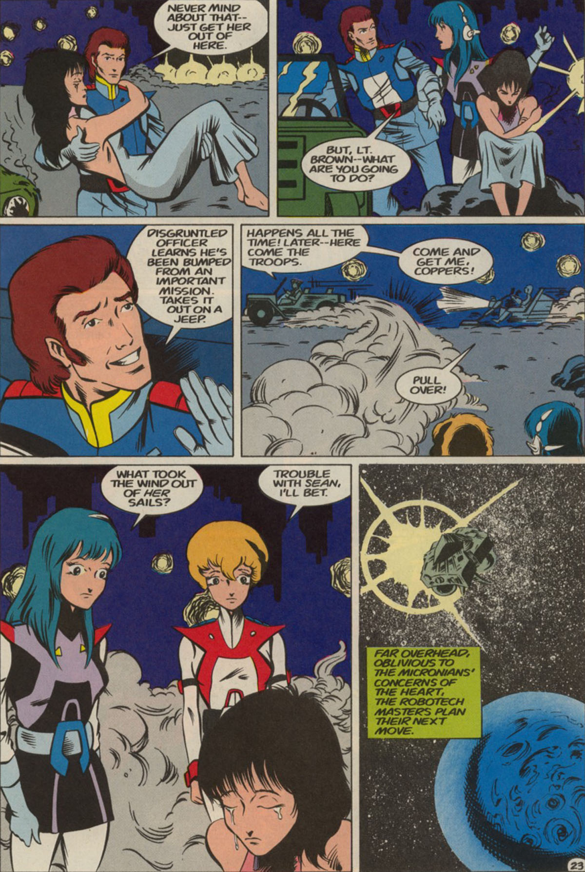 Read online Robotech Masters comic -  Issue #15 - 29