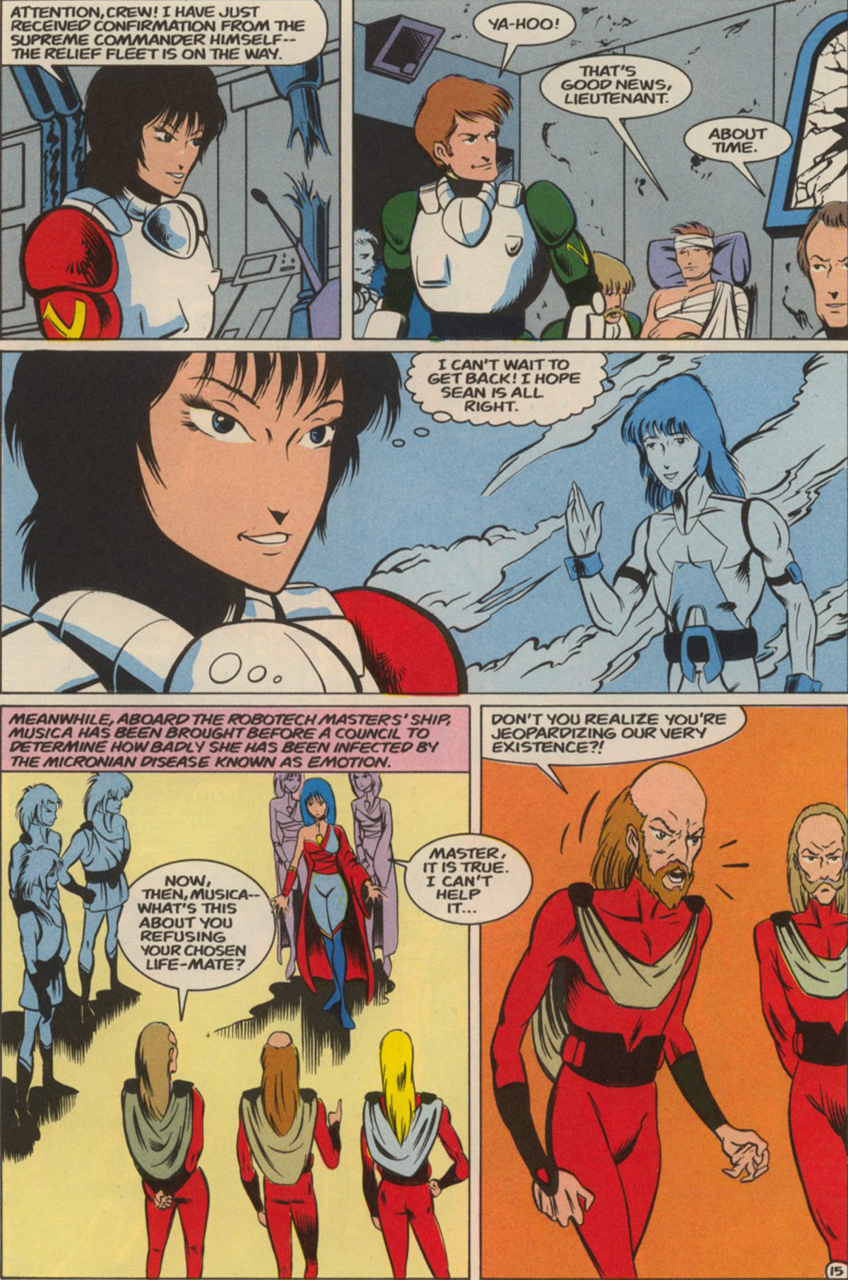 Read online Robotech Masters comic -  Issue #14 - 33