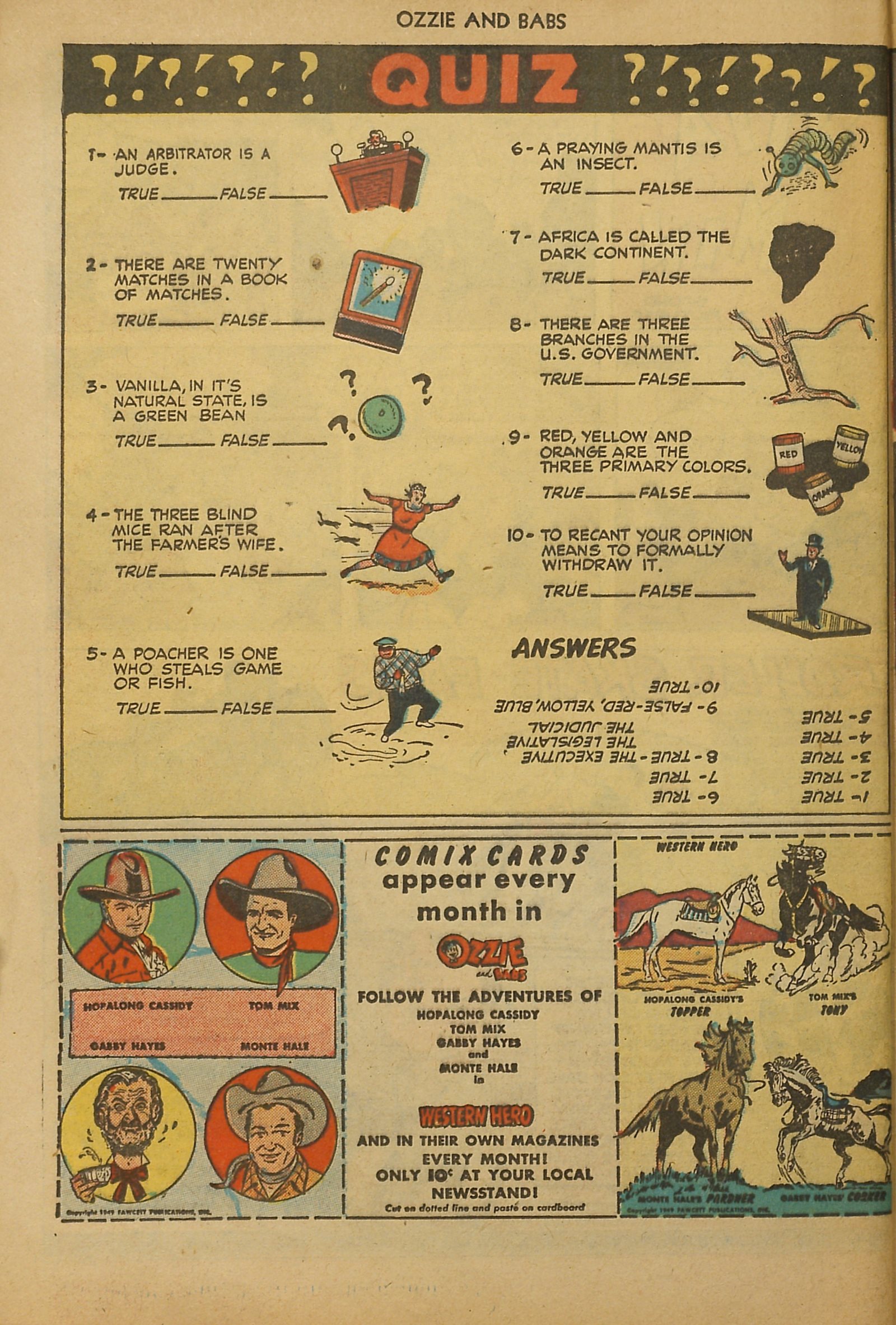 Read online Ozzie And Babs comic -  Issue #11 - 36