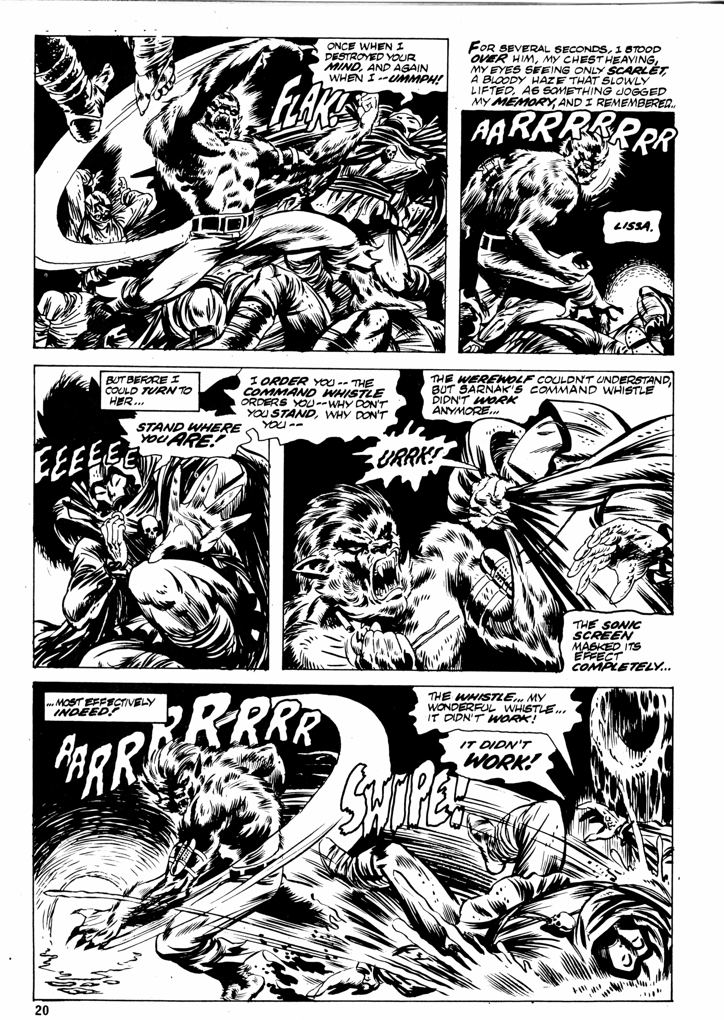 Read online Dracula Lives (1974) comic -  Issue #29 - 20