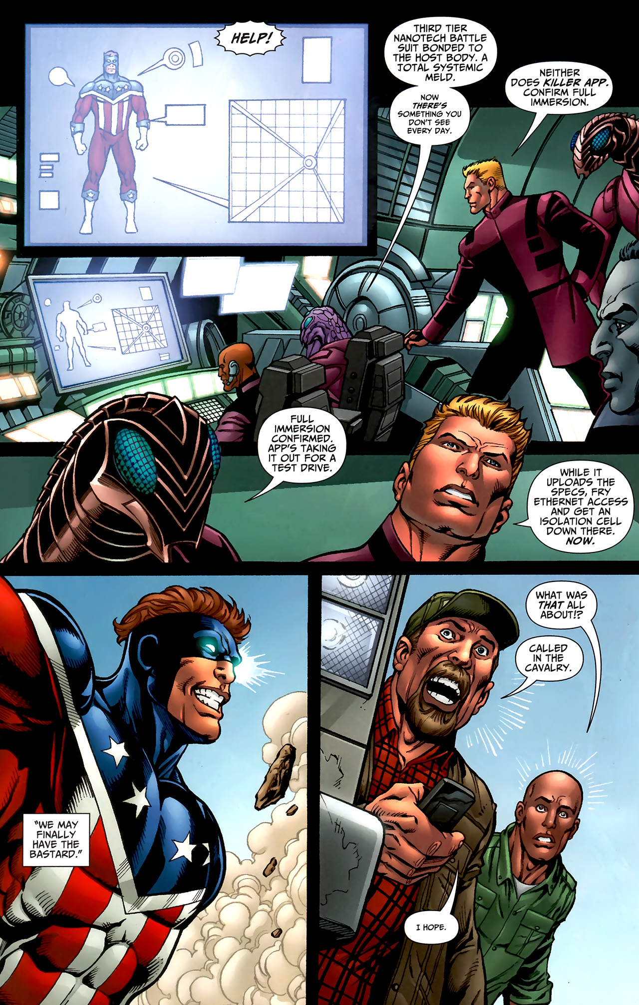 Read online Magog comic -  Issue #9 - 11