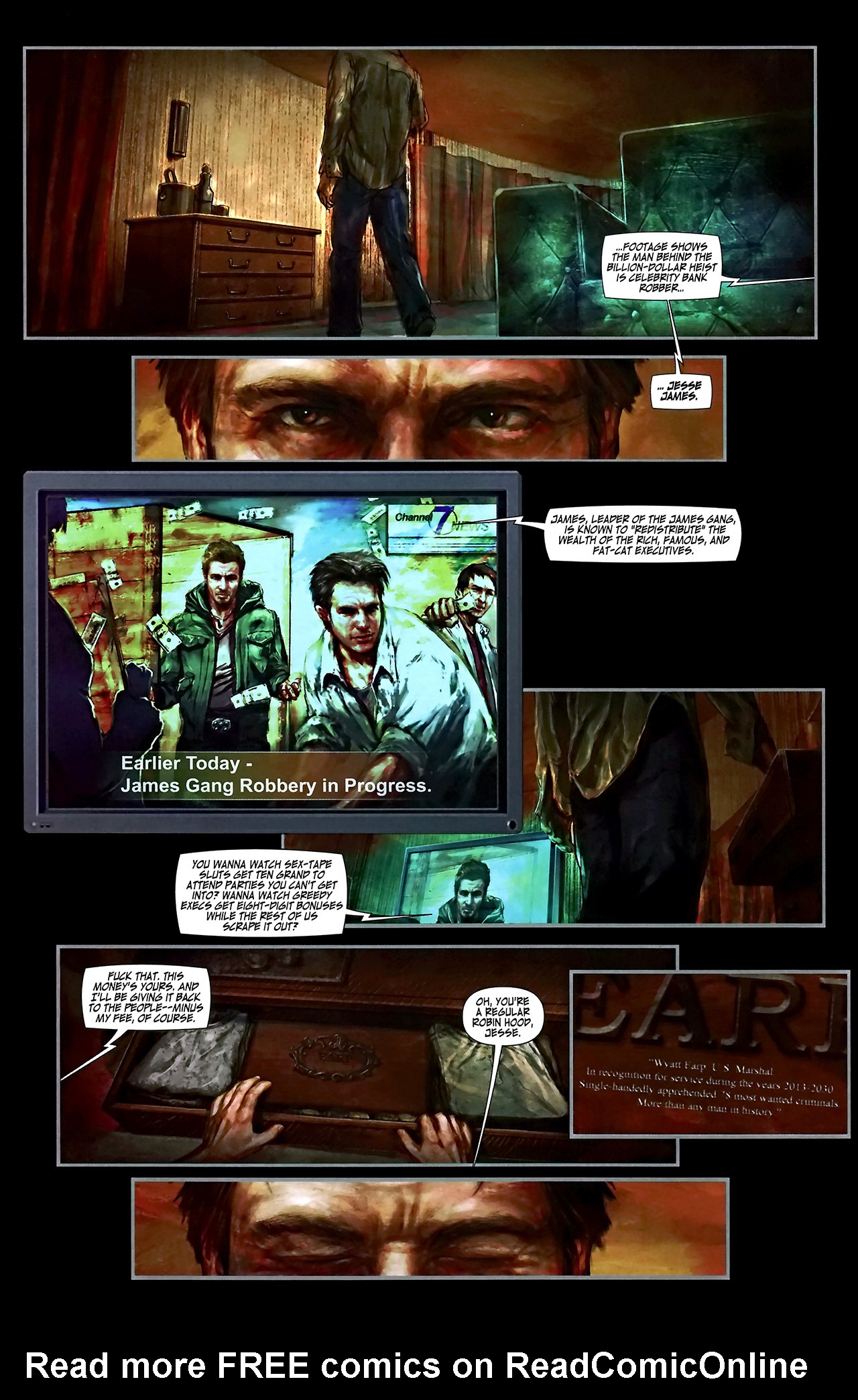 Read online Earp: Saints For Sinners comic -  Issue #0 - 8