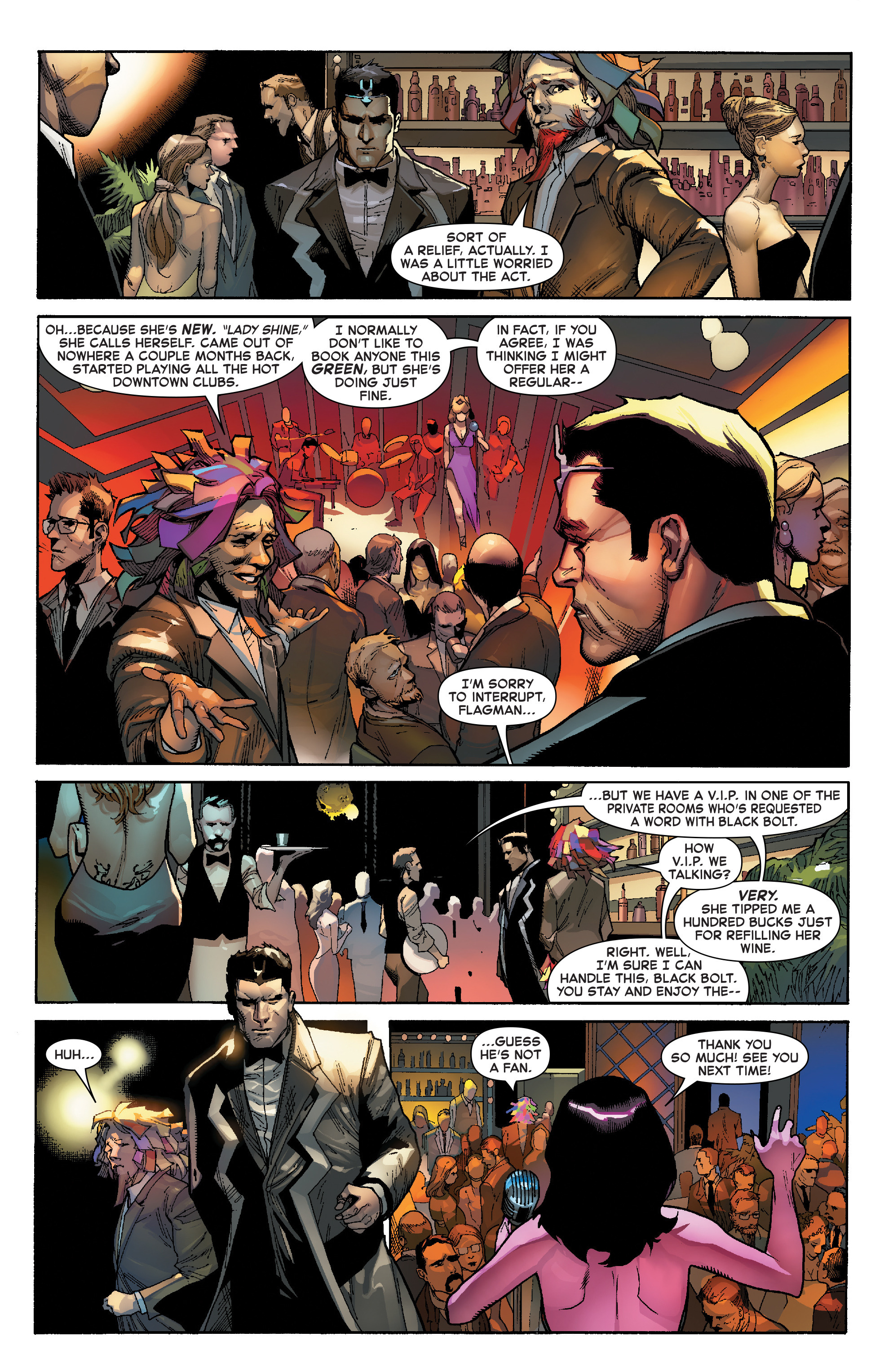 Read online Inhumans Vs. X-Men comic -  Issue #1 - 9