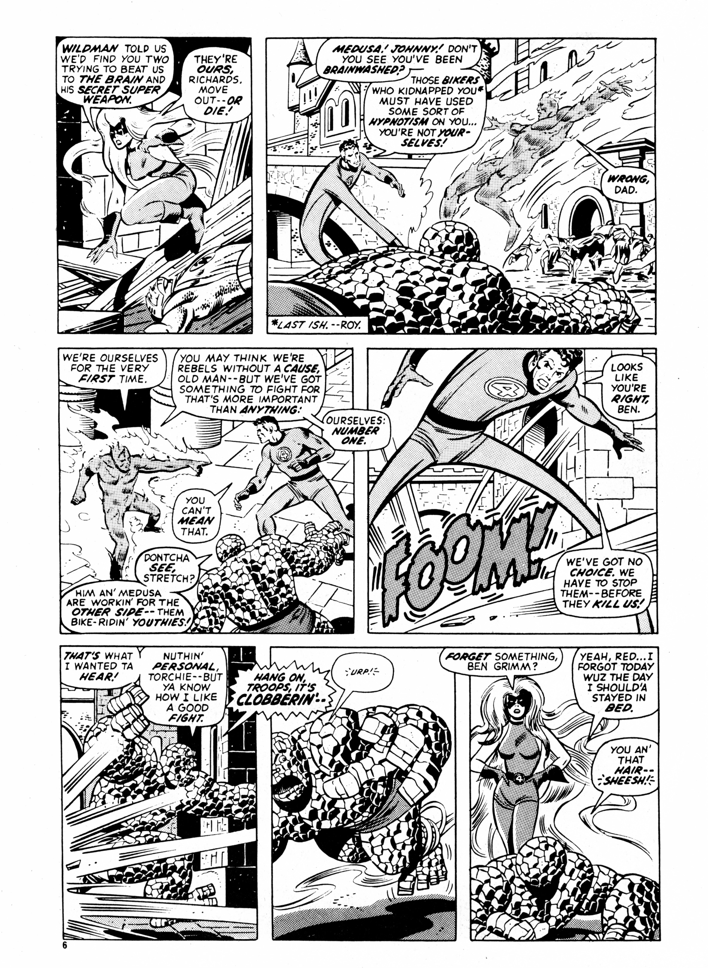 Read online Fantastic Four (1982) comic -  Issue #5 - 6