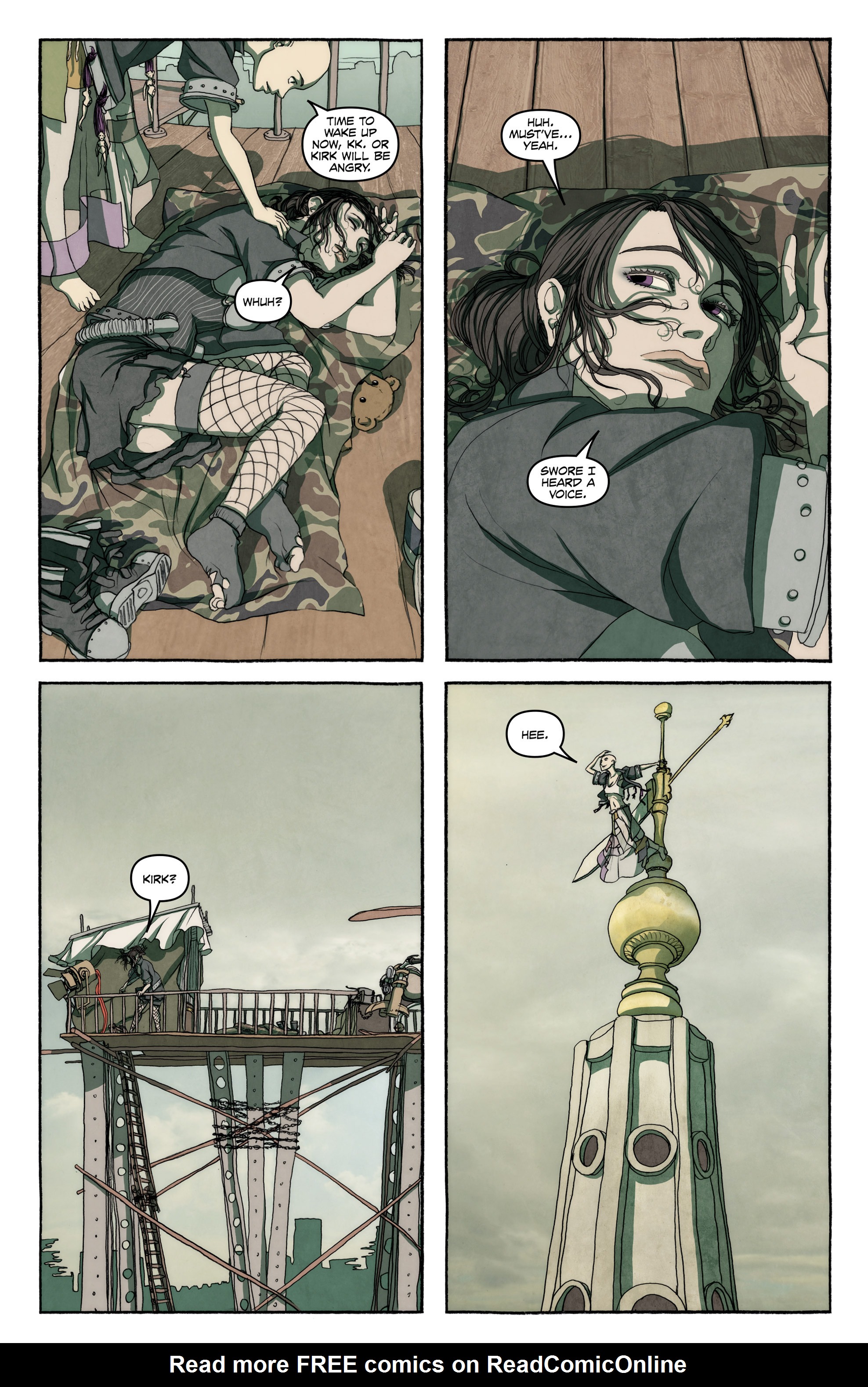 Read online FreakAngels comic -  Issue #1 - 70