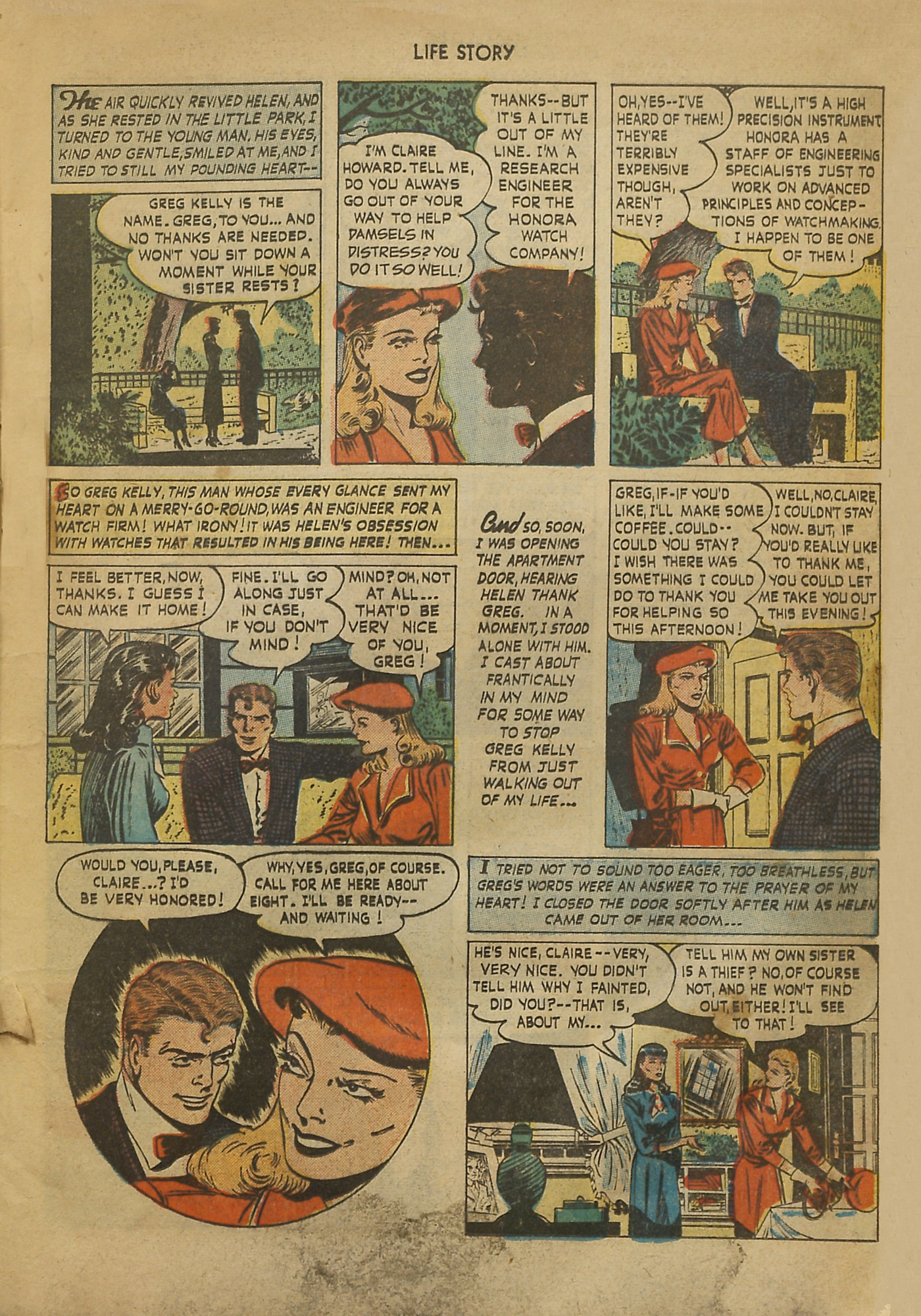 Read online Life Story comic -  Issue #10 - 5
