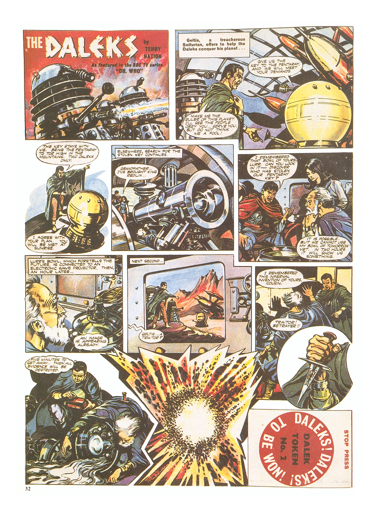 Read online Dalek Chronicles comic -  Issue # TPB - 32