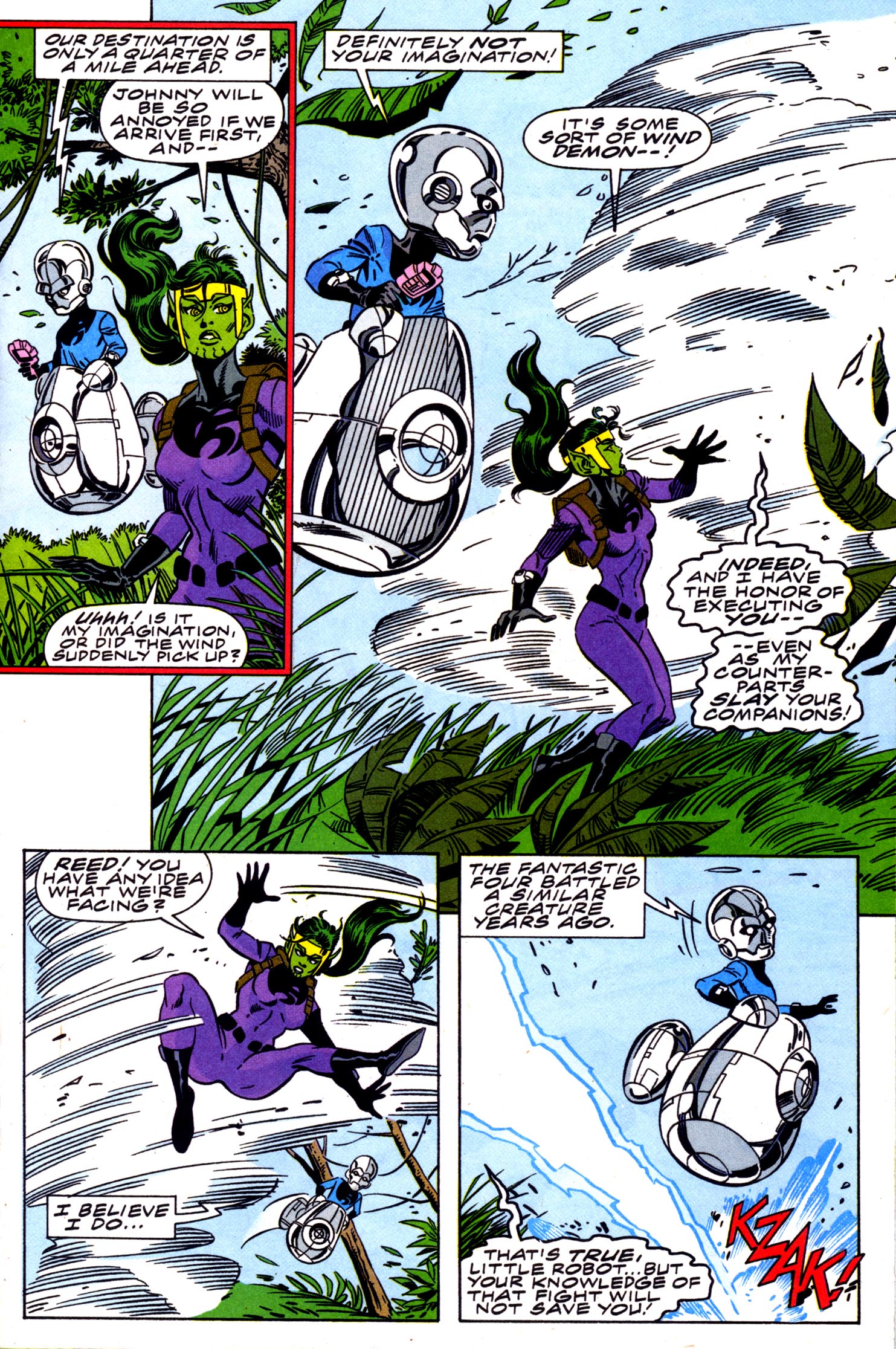 Read online Fantastic Five comic -  Issue #5 - 12