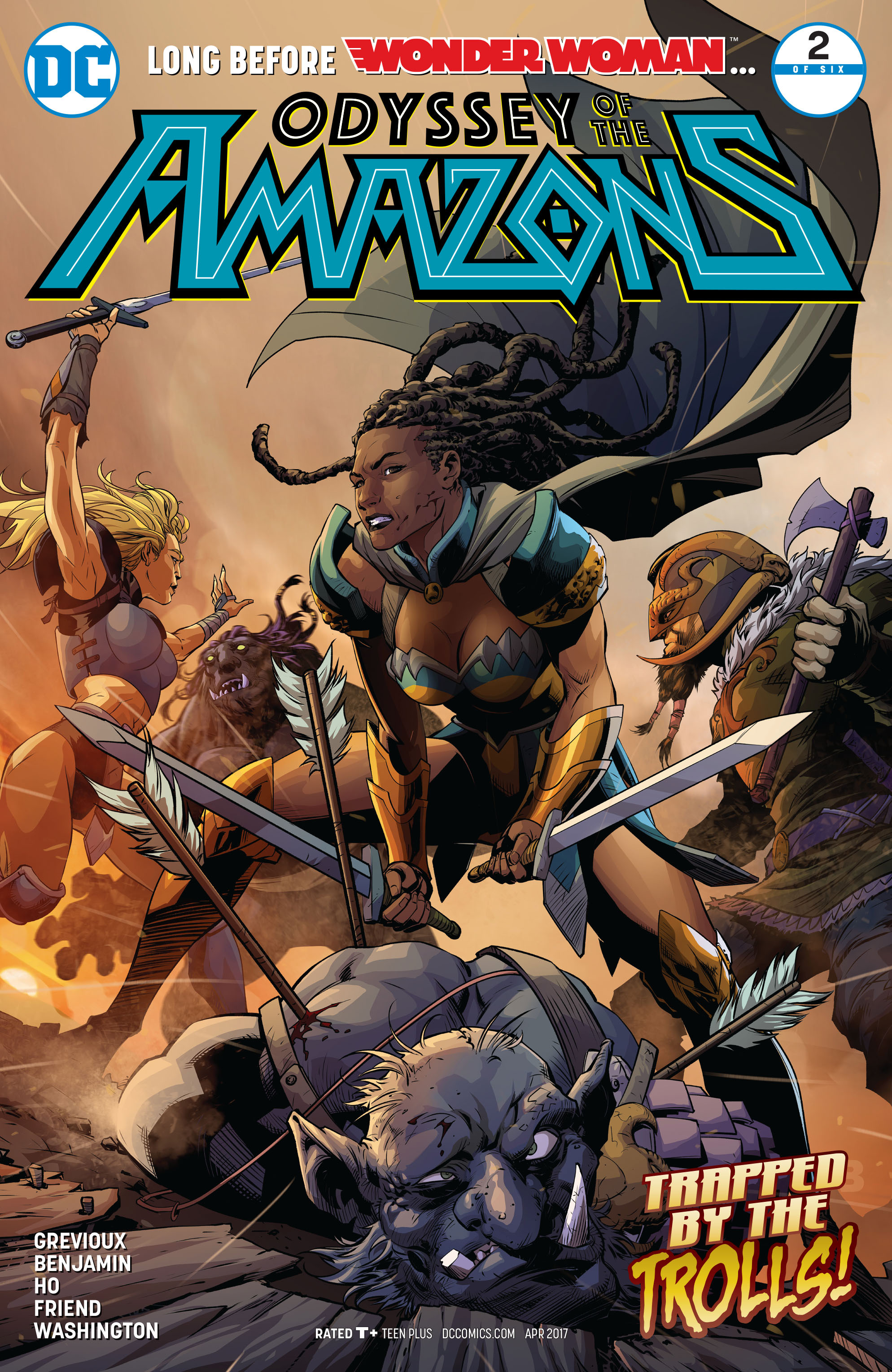 Read online The Odyssey of the Amazons comic -  Issue #2 - 1